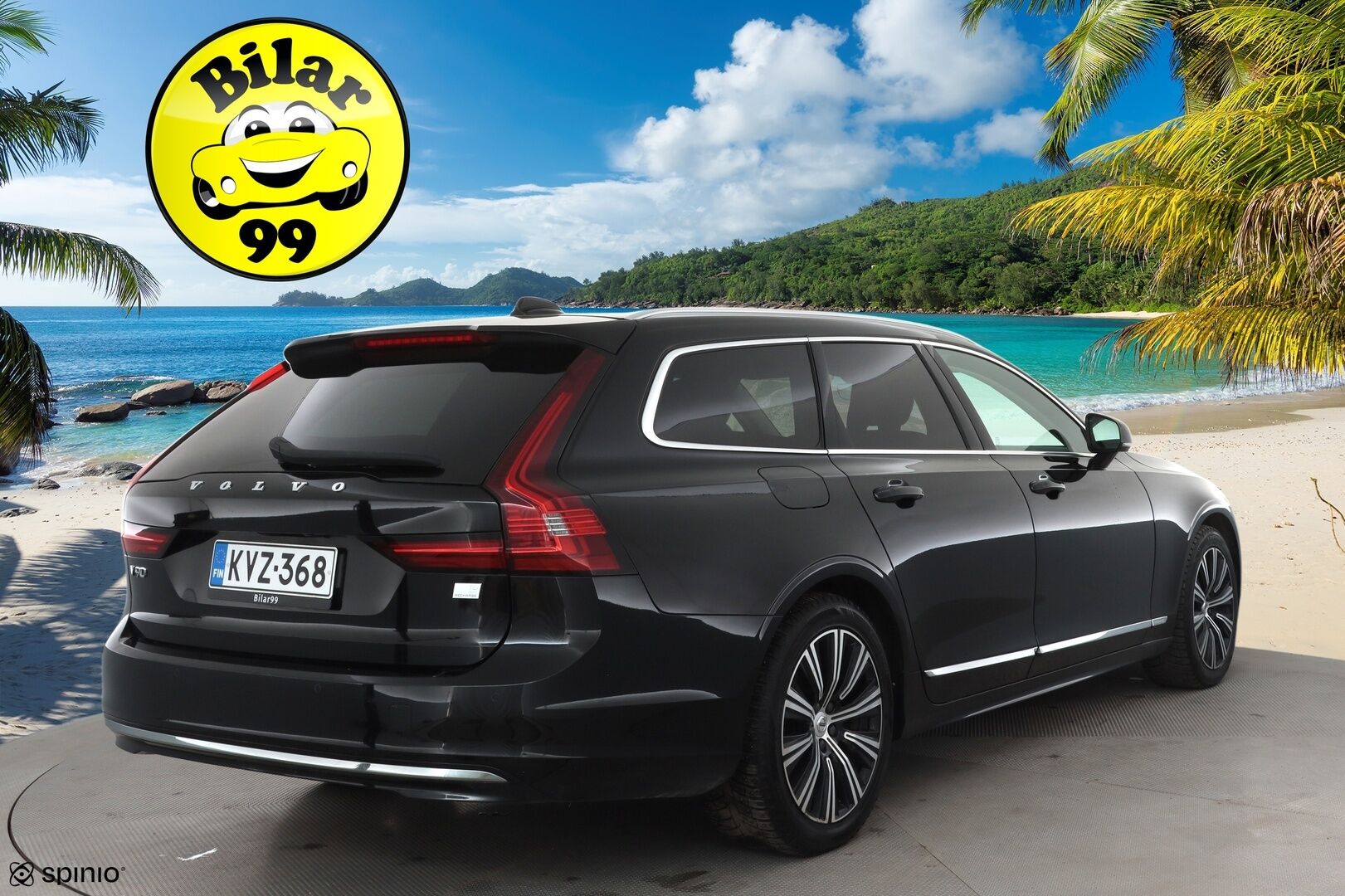 Volvo V90 2021 T6 Recharge AWD Inscription Expression * ACC / Webasto / Puolinahat / P.kamera / LED / Keyless * - Kahdet renkaat aluvanteilla / Merkkihuollettu