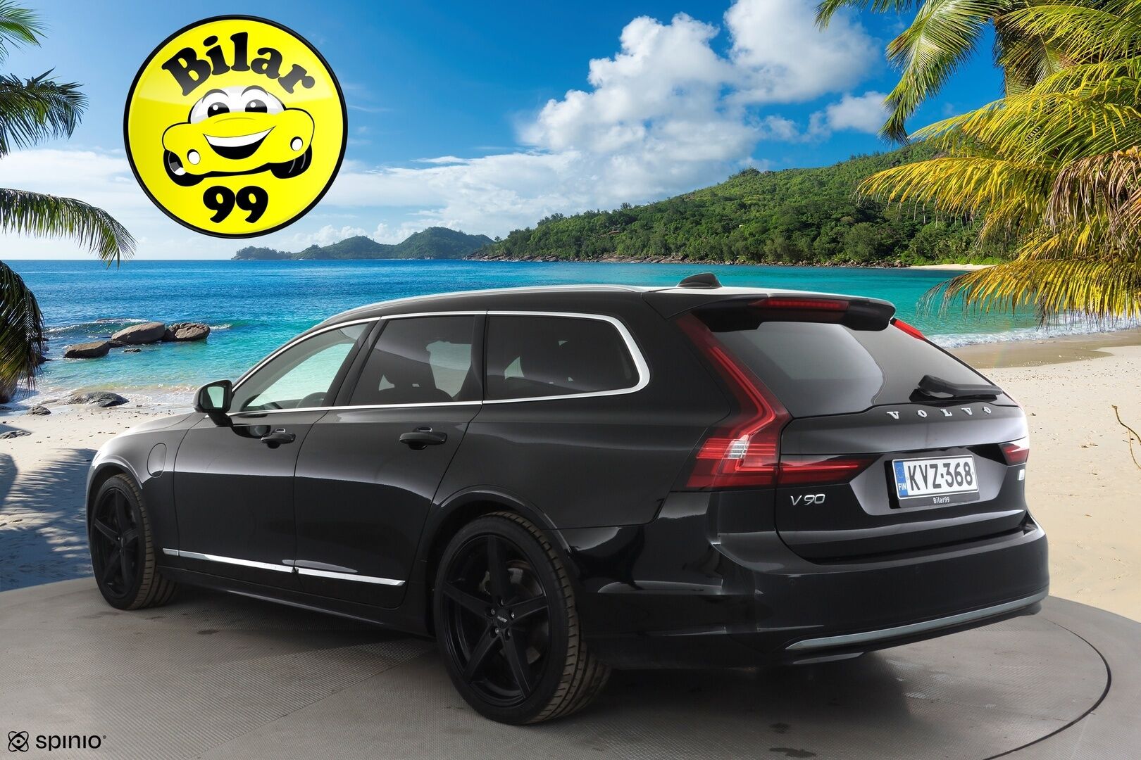 Volvo V90 2021 T6 Recharge AWD Inscription Expression * ACC / Webasto / Puolinahat / P.kamera / LED / Keyless * - Kahdet renkaat aluvanteilla / Merkkihuollettu