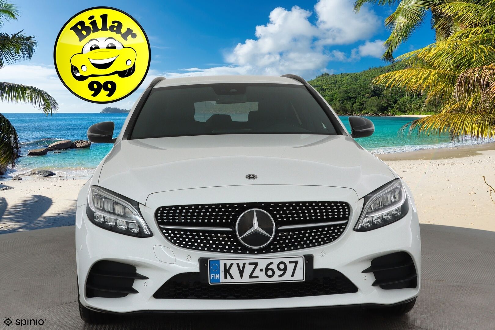 Mercedes-Benz C 2020 300 e T A Business AMG Edition EQ Power **Koukku / Burmester / ACC / LED-High Performance / P.kamera / Sporttipenkit** - 2x Latauskaapelit / Kahdet Renkaat