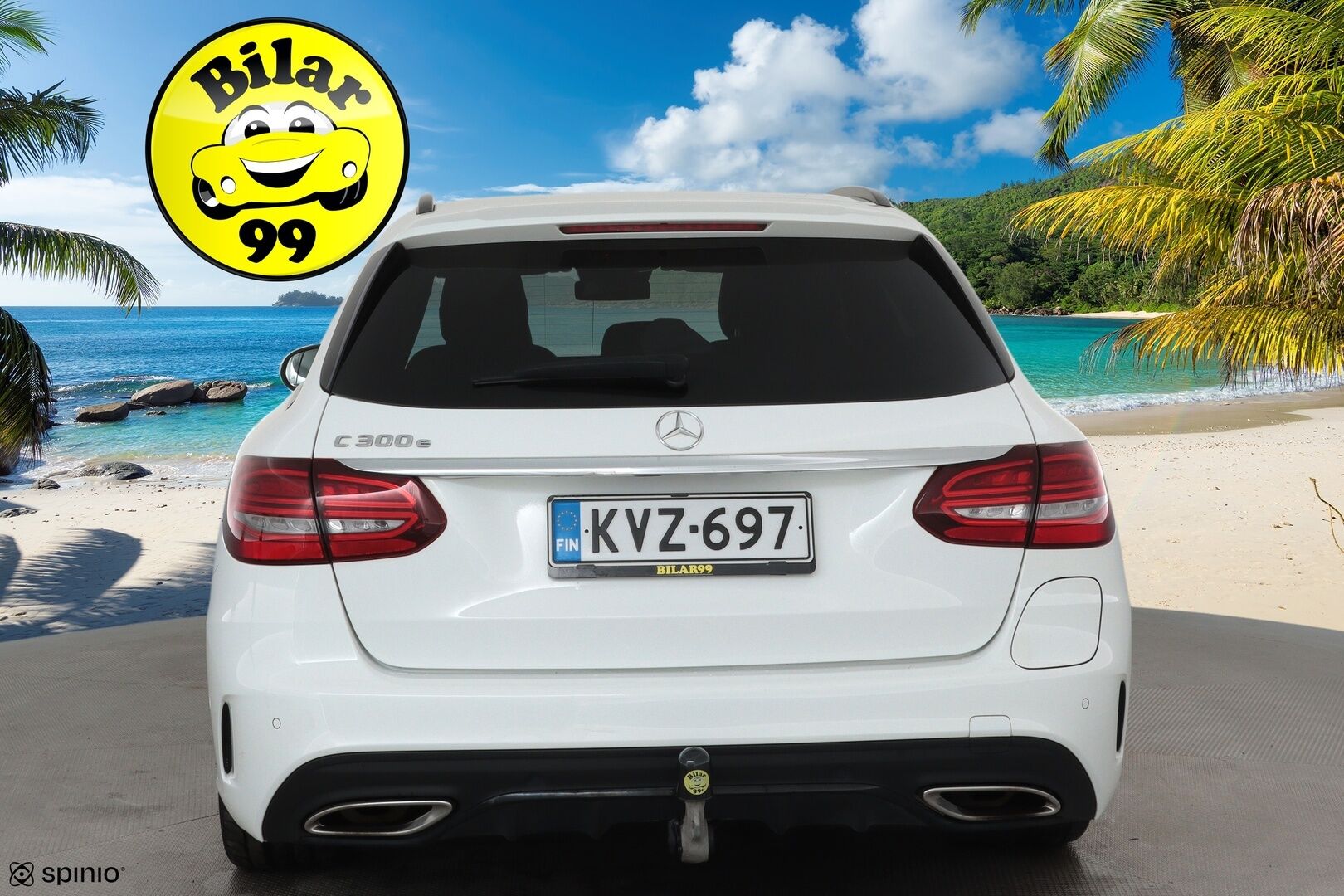 Mercedes-Benz C 2020 300 e T A Business AMG Edition EQ Power **Koukku / Burmester / ACC / LED-High Performance / P.kamera / Sporttipenkit** - 2x Latauskaapelit / Kahdet Renkaat