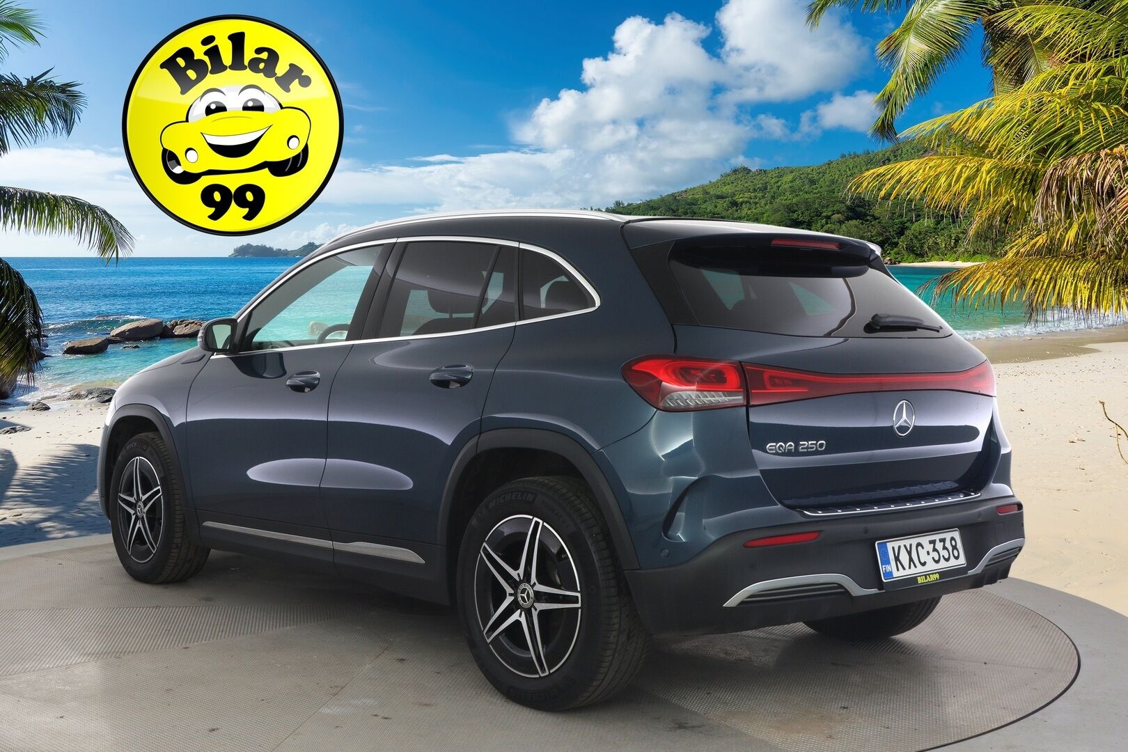 MERCEDES-BENZ EQA 2021 250 Business AMG - 3,99 % KORKOTARJOUS TÄHÄN AUTOON - Widescreen / Adapt. Vakkari / P. Kamera / LED-High Performance / Sporttipenkit / Kaistavahti / Navi / 2x Renkaat 