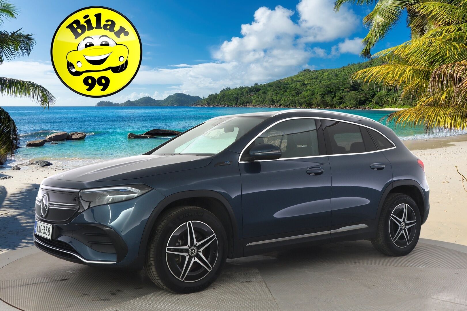 MERCEDES-BENZ EQA 2021 250 Business AMG - 3,99 % KORKOTARJOUS TÄHÄN AUTOON - Widescreen / Adapt. Vakkari / P. Kamera / LED-High Performance / Sporttipenkit / Kaistavahti / Navi / 2x Renkaat 