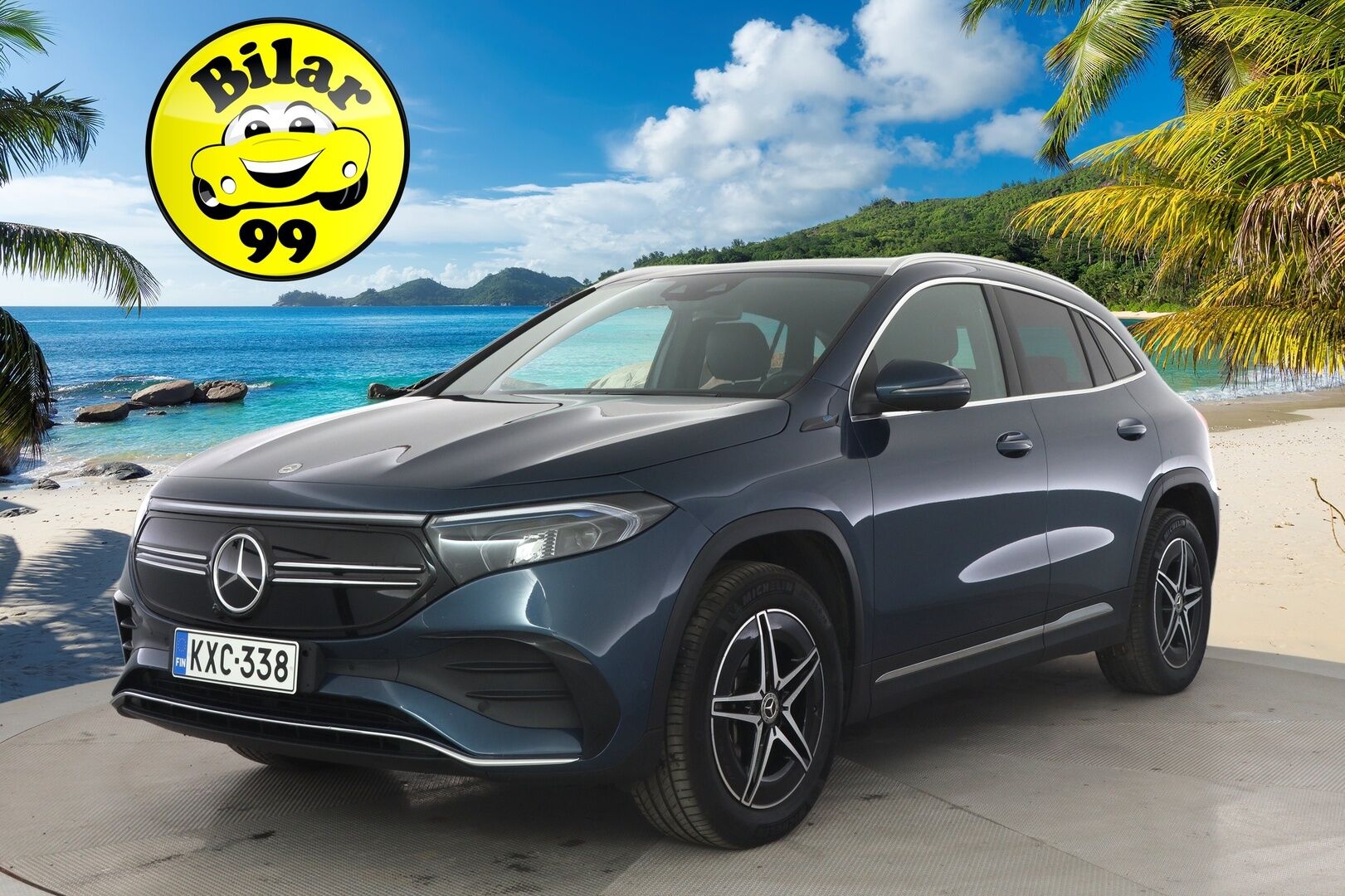 MERCEDES-BENZ EQA 2021 250 Business AMG - 3,99 % KORKOTARJOUS TÄHÄN AUTOON - Widescreen / Adapt. Vakkari / P. Kamera / LED-High Performance / Sporttipenkit / Kaistavahti / Navi / 2x Renkaat 