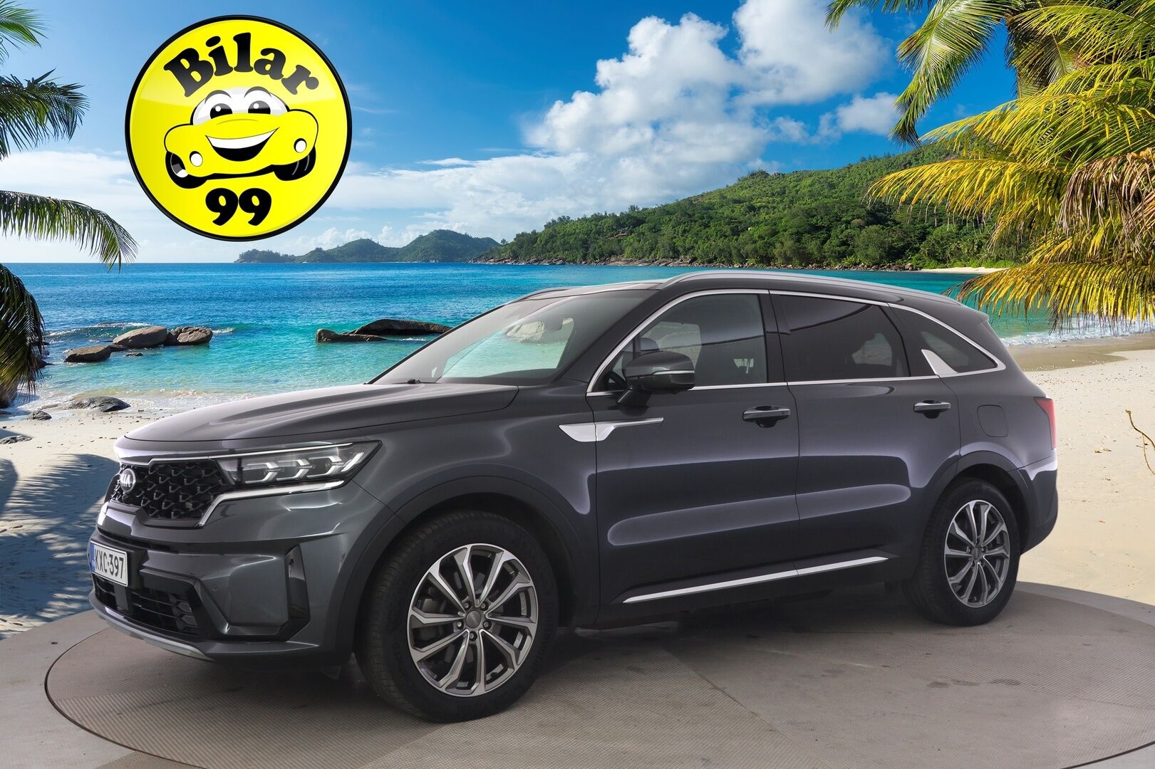 Kia Sorento 2021 SORENTO Monikäyttöajoneuvo *BOSE / Koukku /  Nahkapenkit / 7P / Panoraama * - 3,99 % KORKOTARJOUS TÄHÄN AUTOON - *Huippuvarusteltu / 7-paikkainen / Näyttävä perhauto*