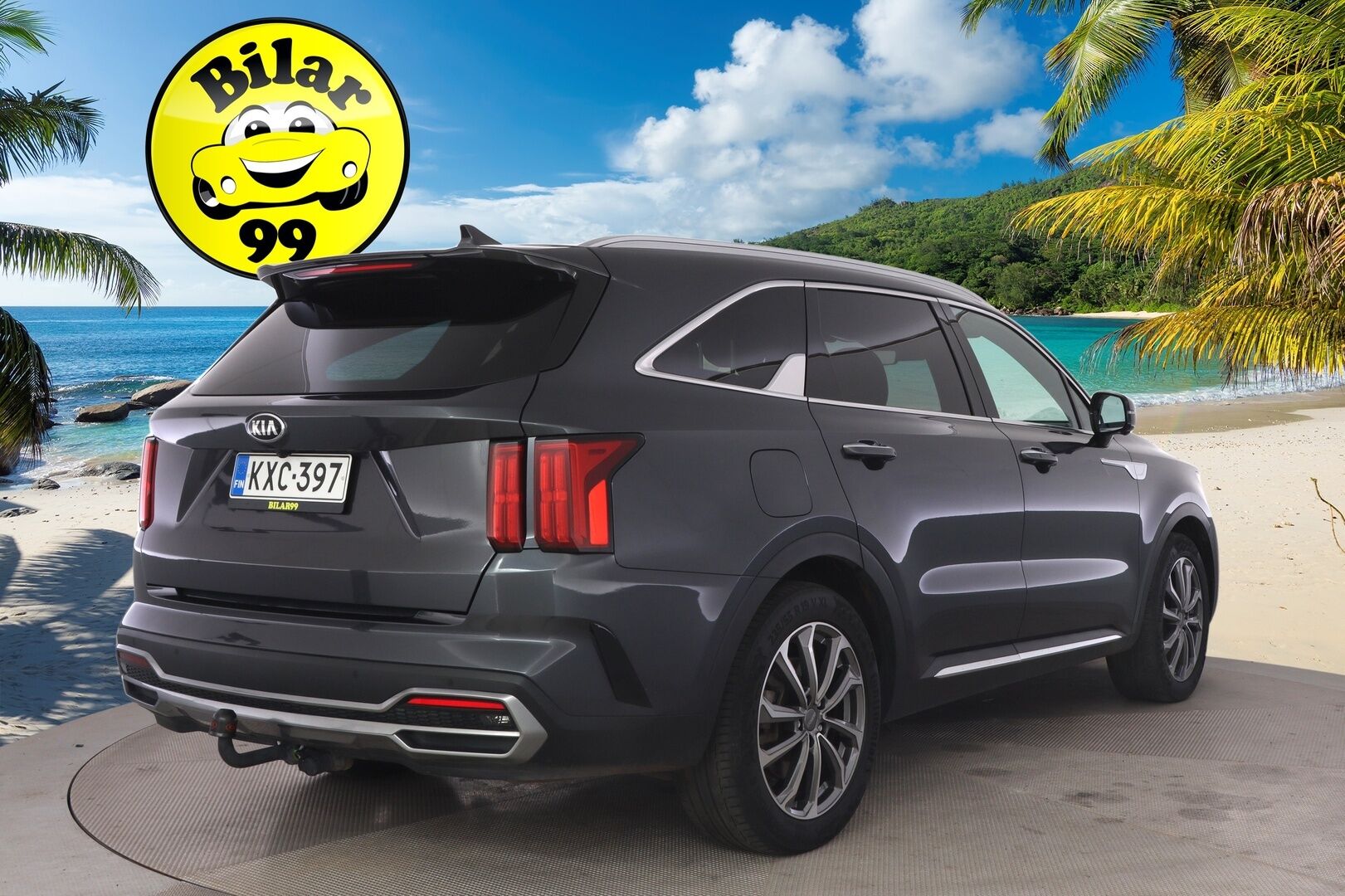 Kia Sorento 2021 SORENTO Monikäyttöajoneuvo *BOSE / Koukku /  Nahkapenkit / 7P / Panoraama * - 3,99 % KORKOTARJOUS TÄHÄN AUTOON - *Huippuvarusteltu / 7-paikkainen / Näyttävä perhauto*
