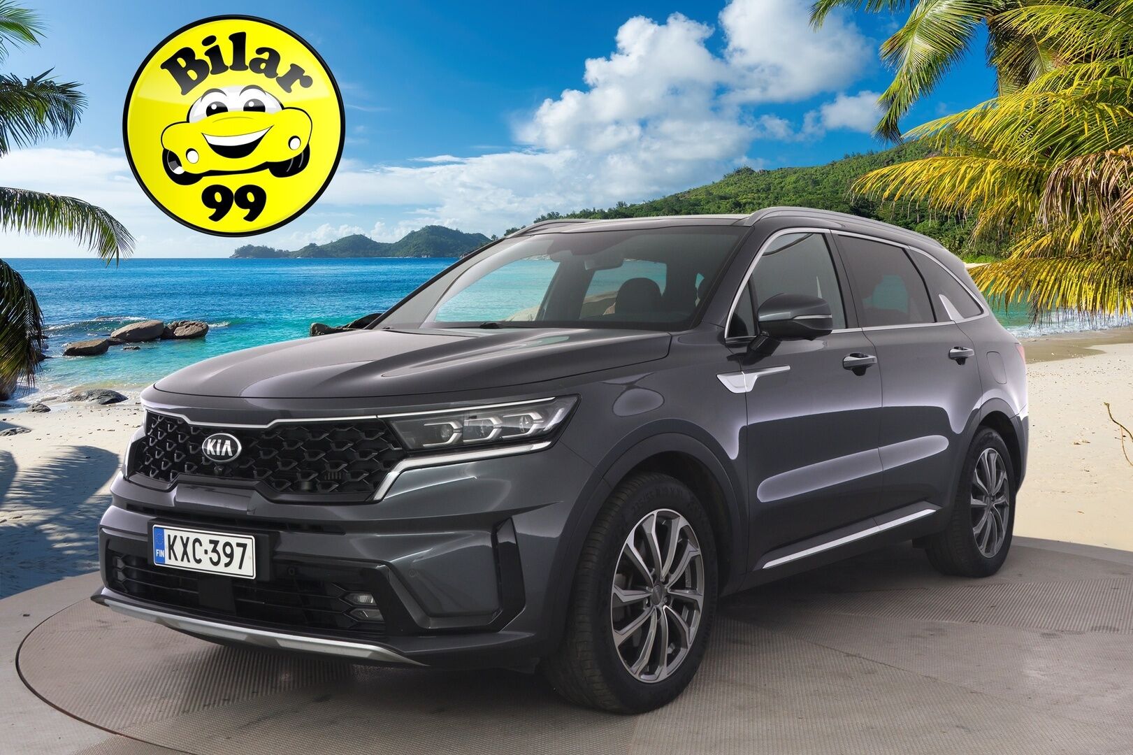 Kia Sorento 2021 SORENTO Monikäyttöajoneuvo *BOSE / Koukku /  Nahkapenkit / 7P / Panoraama * - 3,99 % KORKOTARJOUS TÄHÄN AUTOON - *Huippuvarusteltu / 7-paikkainen / Näyttävä perhauto*