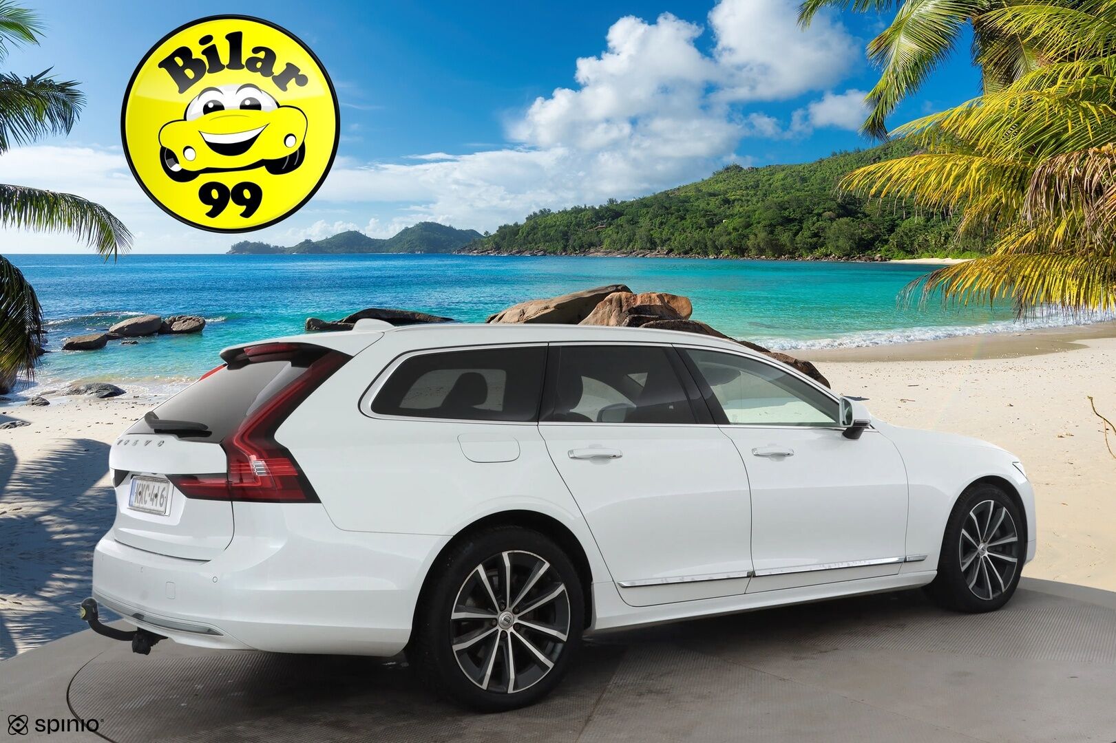 Volvo V90 2021 T8 TwE AWD Inscription aut * Pilot Assist / Muistipenkit / Webasto / Koukku / HUD / Sporttinahat / 360-kamera * - Kahdet Renkaat 