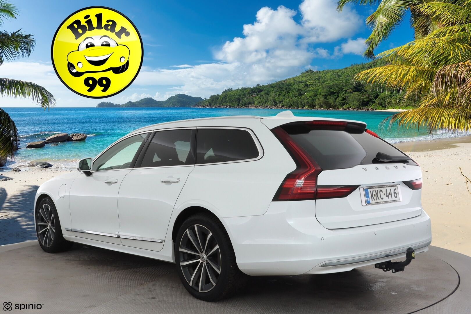 Volvo V90 2021 T8 TwE AWD Inscription aut * Pilot Assist / Muistipenkit / Webasto / Koukku / HUD / Sporttinahat / 360-kamera * - Kahdet Renkaat - HULLUT AVAJAISHULINAT KORKOTARJOUS 3,29 %