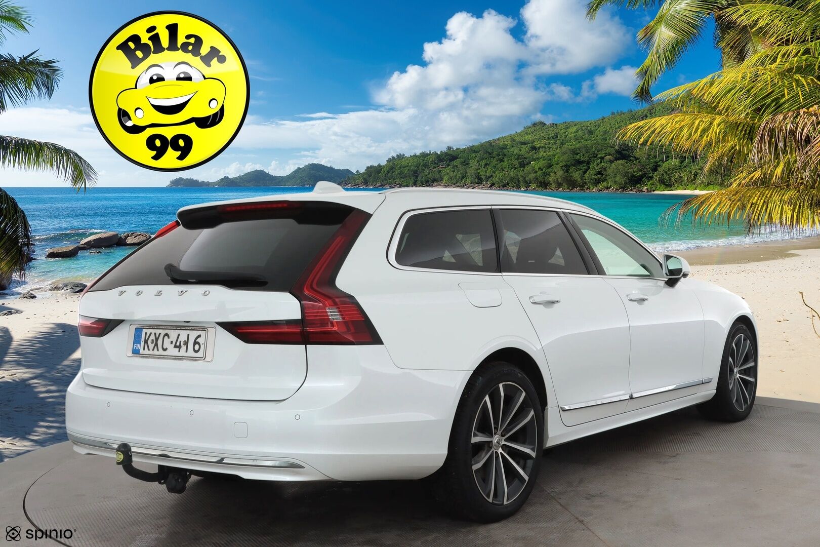 Volvo V90 2021 T8 TwE AWD Inscription aut * Pilot Assist / Muistipenkit / Webasto / Koukku / HUD / Sporttinahat / 360-kamera * - Kahdet Renkaat 