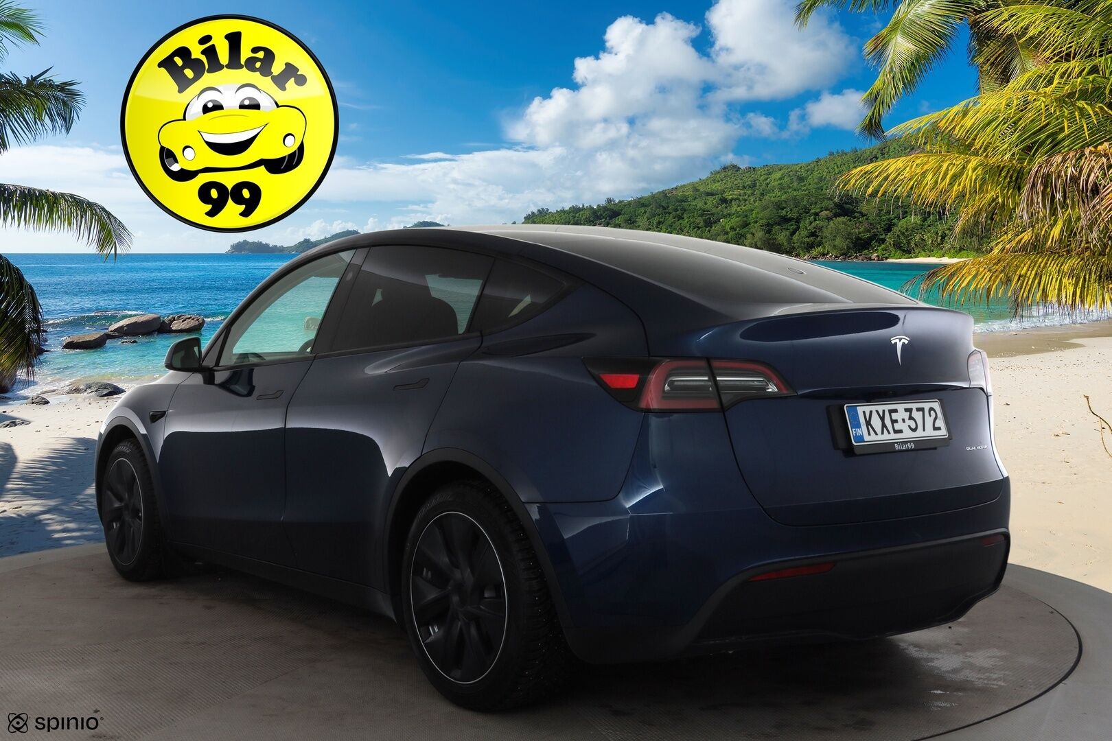 Tesla Model Y 2025 Long Range 7-Paikkainen * Lasikatto / Koukku / ILP / Matrix LED / Premium Audio / P.kamera / Nahat * - 1.Om Suomi-auto / Akku kuntotarkastettu SoH 97,2% / Kahdet renkaat aluvanteilla