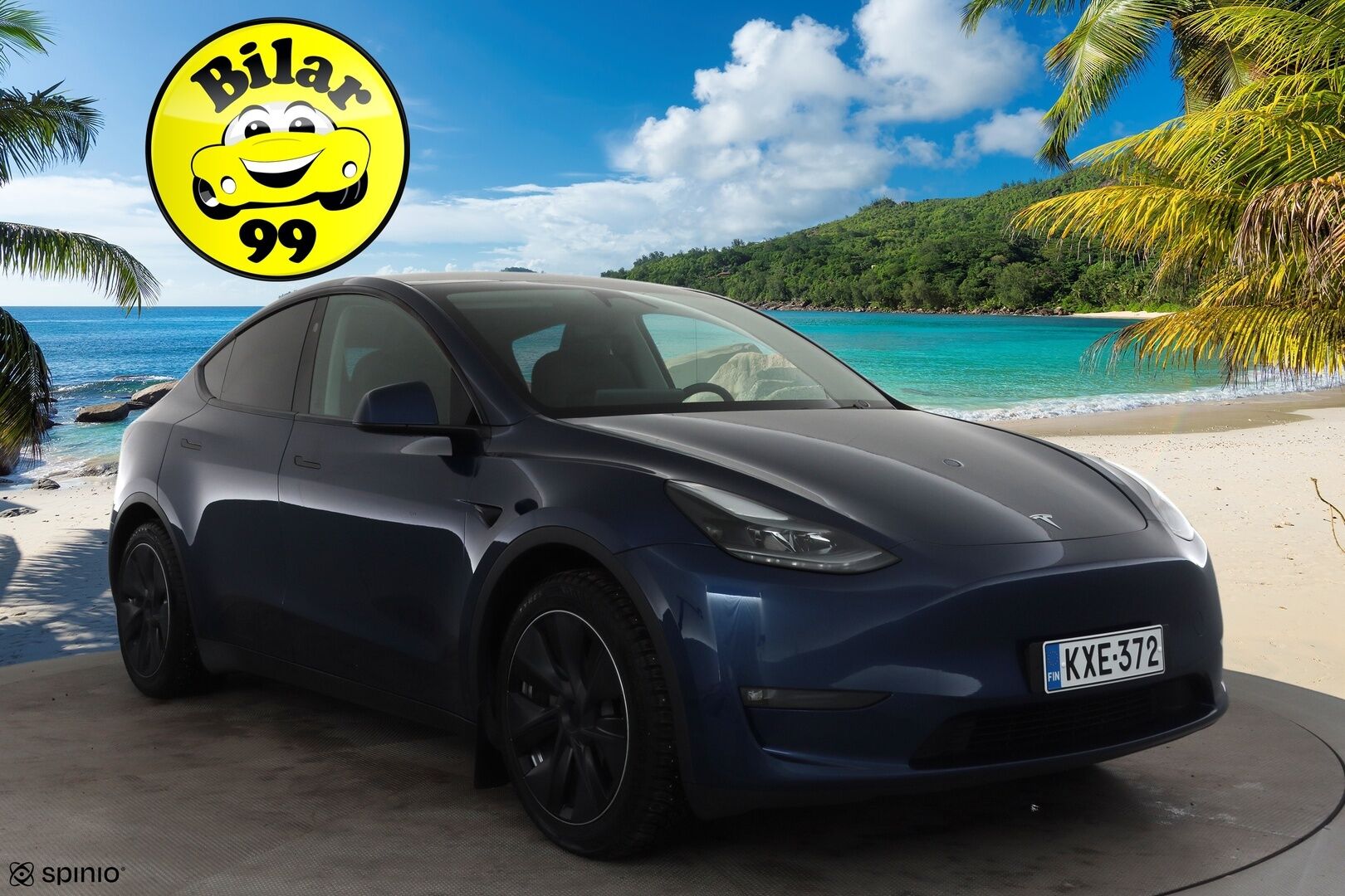 Tesla Model Y 2025 Long Range 7-Paikkainen * Lasikatto / Koukku / ILP / Matrix LED / Premium Audio / P.kamera / Nahat * - 1.Om Suomi-auto / Akku kuntotarkastettu SoH 97,2% / Kahdet renkaat aluvanteilla