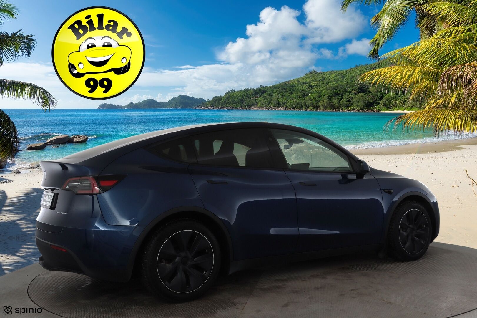 Tesla Model Y 2025 Long Range 7-Paikkainen * Lasikatto / Koukku / ILP / Matrix LED / Premium Audio / P.kamera / Nahat * - 1.Om Suomi-auto / Akku kuntotarkastettu SoH 97,2% / Kahdet renkaat aluvanteilla