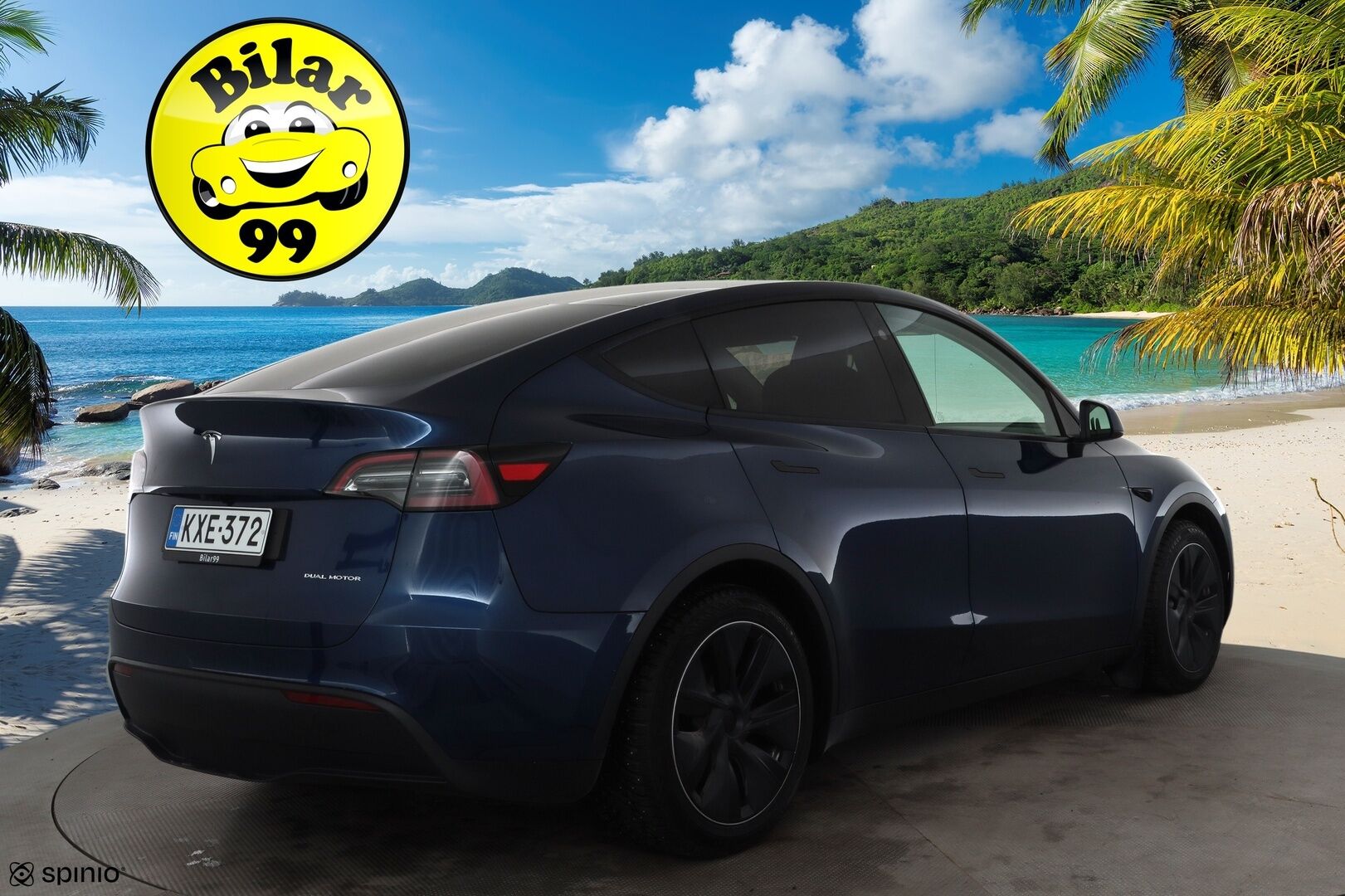 Tesla Model Y 2025 Long Range 7-Paikkainen * Lasikatto / Koukku / ILP / Matrix LED / Premium Audio / P.kamera / Nahat * - 1.Om Suomi-auto / Akku kuntotarkastettu SoH 97,2% / Kahdet renkaat aluvanteilla