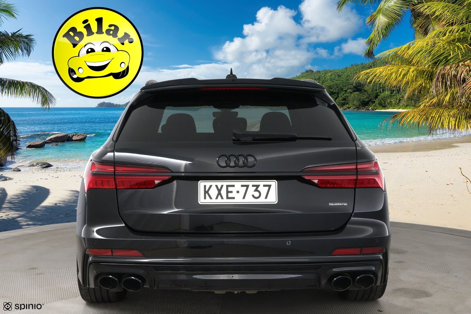 Audi A6 2021 Avant Business Sport 55 TFSI e quattro S tronic - S-Line | ACC | Black Appearance | Matrix LED | Ambiente Plus | 4-alue AC | Digimittaristo | Nahka-Alcantara | Sähköluukku