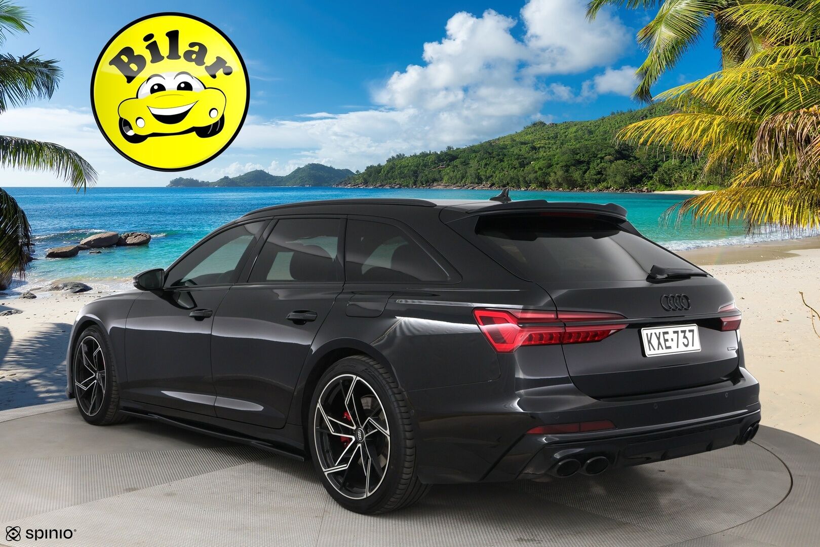 Audi A6 2021 Avant Business Sport 55 TFSI e quattro S tronic - S-Line | ACC | Black Appearance | Matrix LED | Ambiente Plus | 4-alue AC | Digimittaristo | Nahka-Alcantara | Sähköluukku