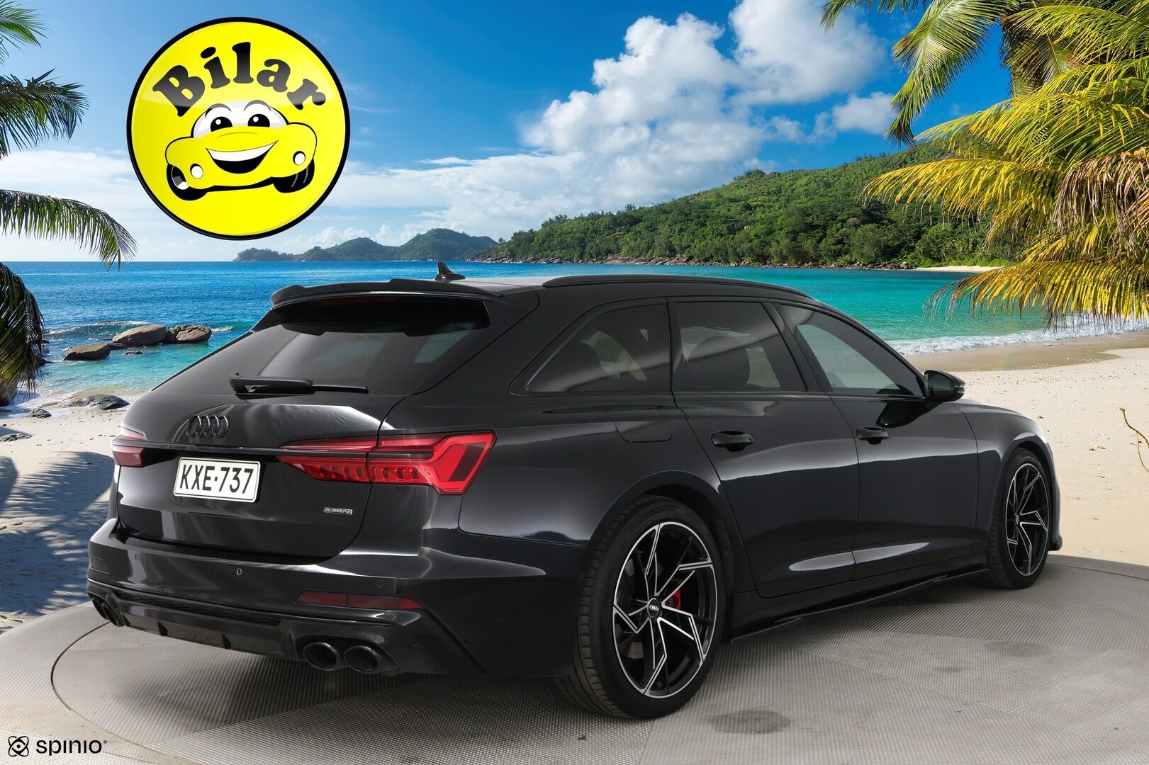 Audi A6 2021 Avant Business Sport 55 TFSI e quattro S tronic - S-Line | ACC | Black Appearance | Matrix LED | Ambiente Plus | 4-alue AC | Digimittaristo | Nahka-Alcantara | Sähköluukku