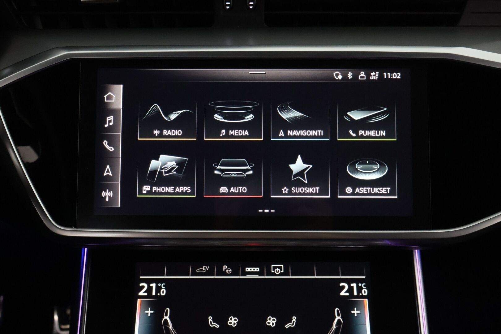 Audi A6 2021 Avant Business Sport 55 TFSI e quattro S tronic - S-Line | ACC | Black Appearance | Matrix LED | Ambiente Plus | 4-alue AC | Digimittaristo | Nahka-Alcantara | Sähköluukku