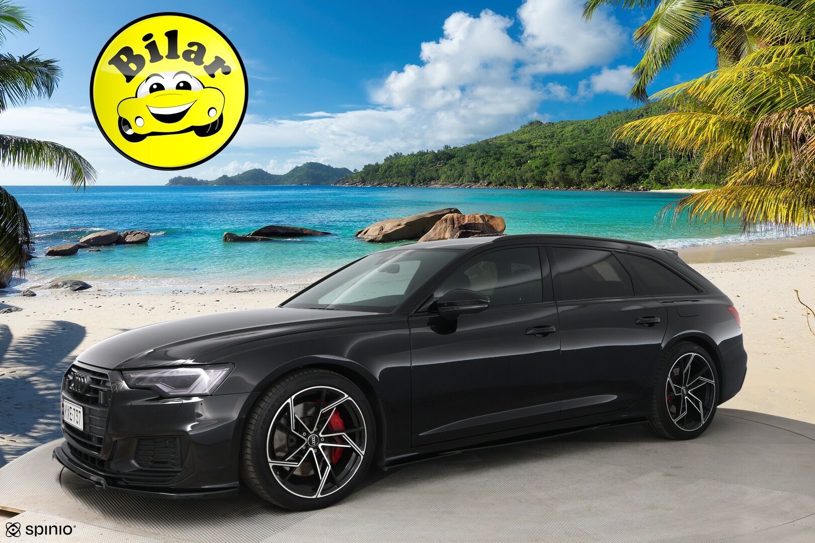 Audi A6 2021 Avant Business Sport 55 TFSI e quattro S tronic - S-Line | ACC | Black Appearance | Matrix LED | Ambiente Plus | 4-alue AC | Digimittaristo | Nahka-Alcantara | Sähköluukku