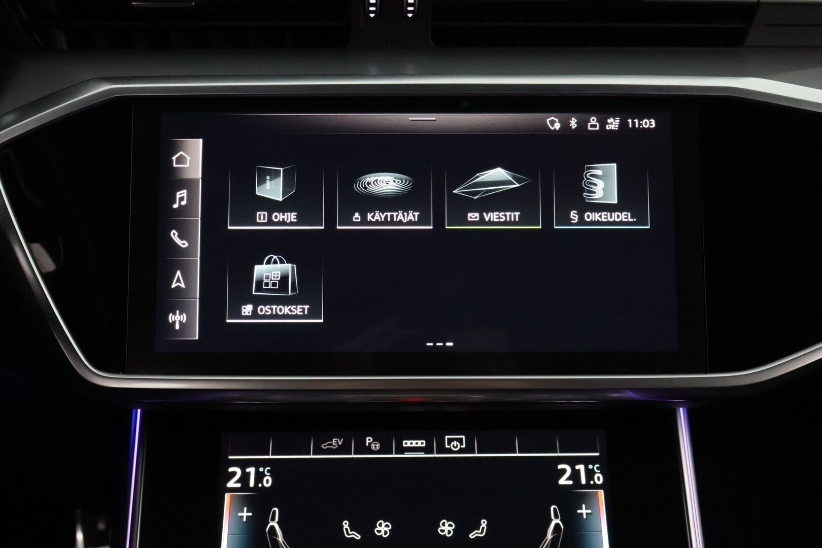 Audi A6 2021 Avant Business Sport 55 TFSI e quattro S tronic - S-Line | ACC | Black Appearance | Matrix LED | Ambiente Plus | 4-alue AC | Digimittaristo | Nahka-Alcantara | Sähköluukku