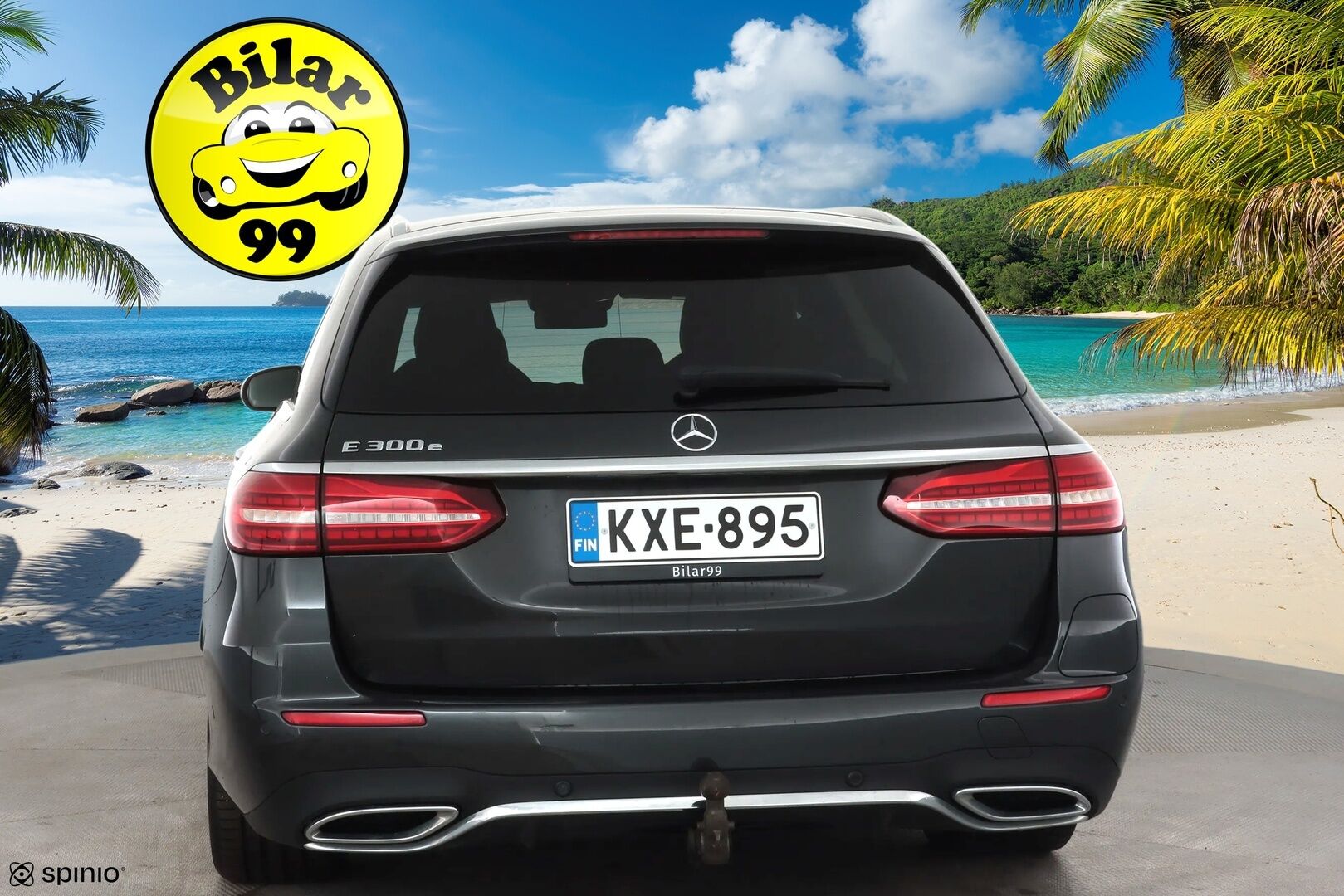 Mercedes-Benz E 2021 300 e T A Business EQ Power AMG * Distronic+Q / 360 / Sportnahat / Multibeam / Widescreen / Navi / Blis / Keyless * - Koukku / 2x Latauskaapelit / Kahdet renkaat aluvanteilla - HULLUT AVAJAISHULINAT KORKOTARJOUS 3,29 %