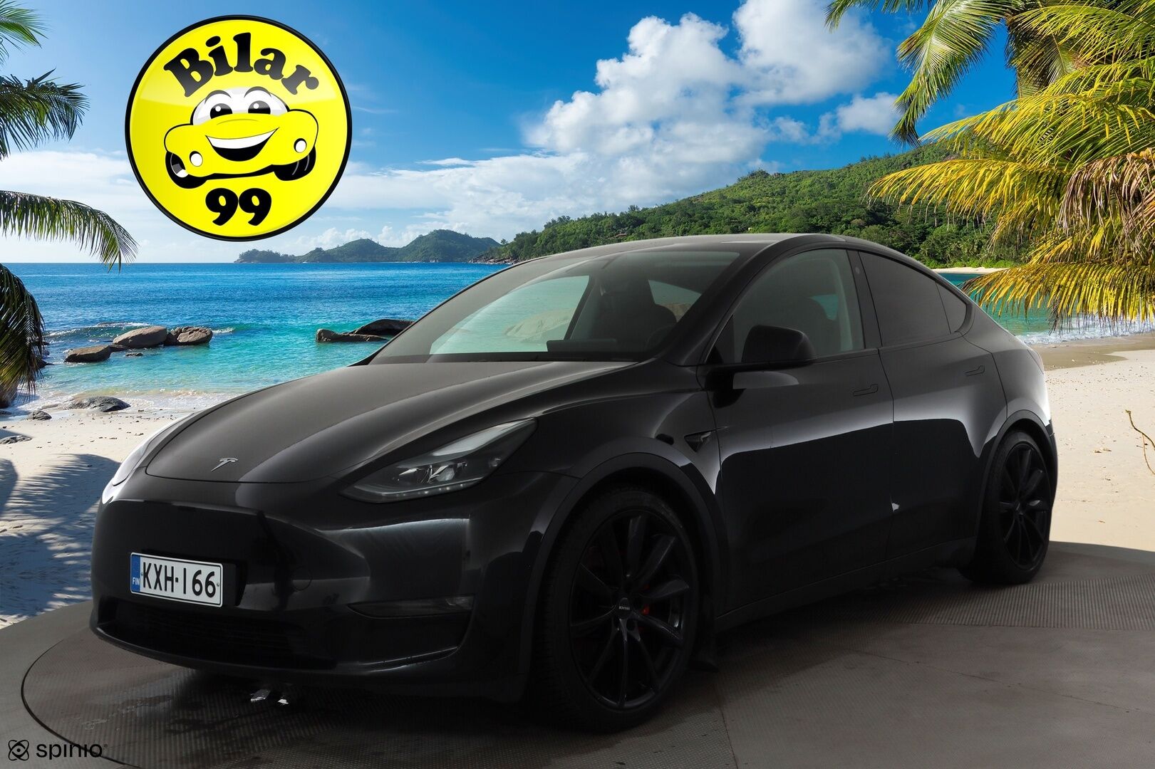 Tesla Model Y 2023 Performance * Koukku / ILP / ACC / Lasikatto / Premium Audio / P.Kamera / Matrix-LED / Muistipenkki / Kaistavahti * - Akku kuntotarkastettu / 2x Latauskaapelit