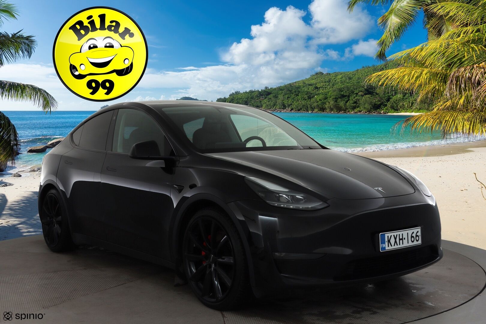 Tesla Model Y 2023 Performance * Koukku / ILP / ACC / Lasikatto / Premium Audio / P.Kamera / Matrix-LED / Muistipenkki / Kaistavahti * - Akku kuntotarkastettu / 2x Latauskaapelit