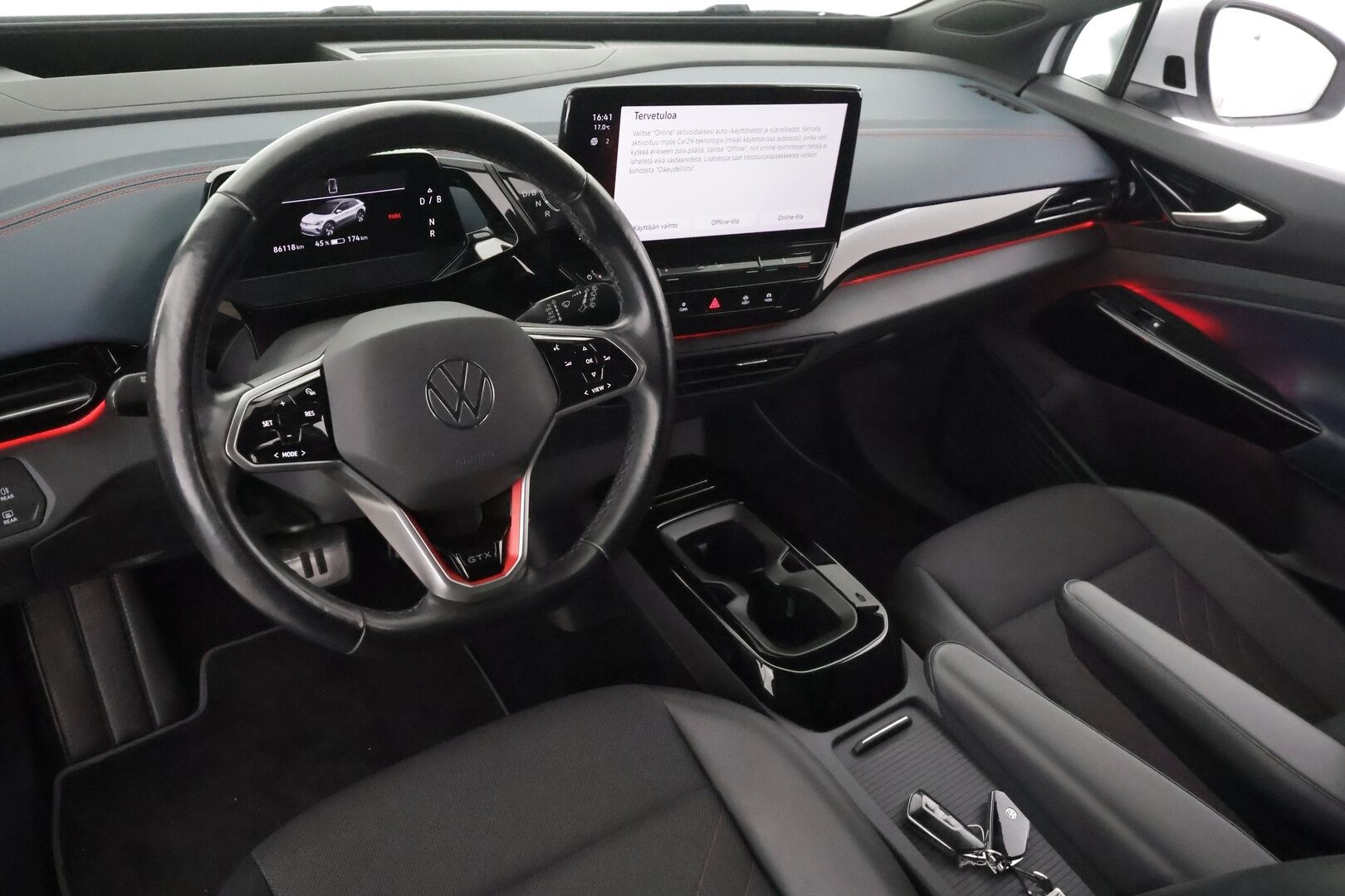 Volkswagen ID.4 2022 GTX Dual Motor AWD,  akku 77 kWh - | ILP | Koukku | HUD | ACC | Matrix-LED | 360 | Navi | Kaistavahti | Keyless | Digimittaristo | Kahdet renkaat | Merkkihuollot |