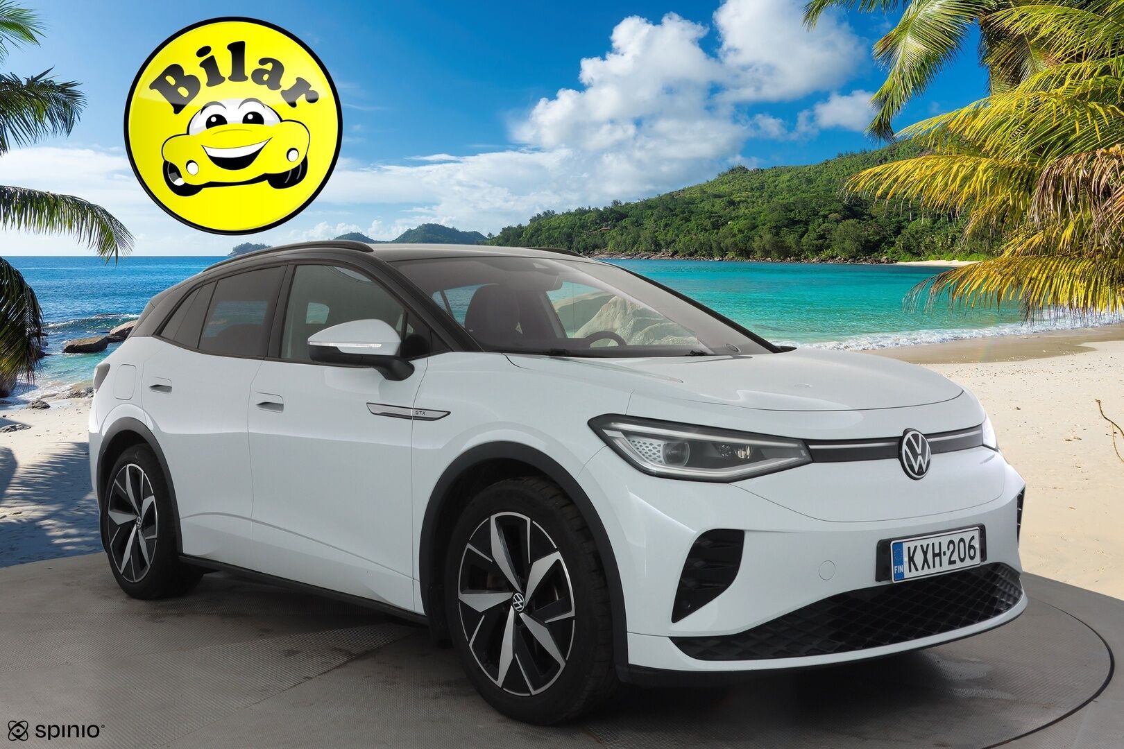 Volkswagen ID.4 2022 GTX Dual Motor AWD,  akku 77 kWh - | ILP | Koukku | HUD | ACC | Matrix-LED | 360 | Navi | Kaistavahti | Keyless | Digimittaristo | Kahdet renkaat | Merkkihuollot |