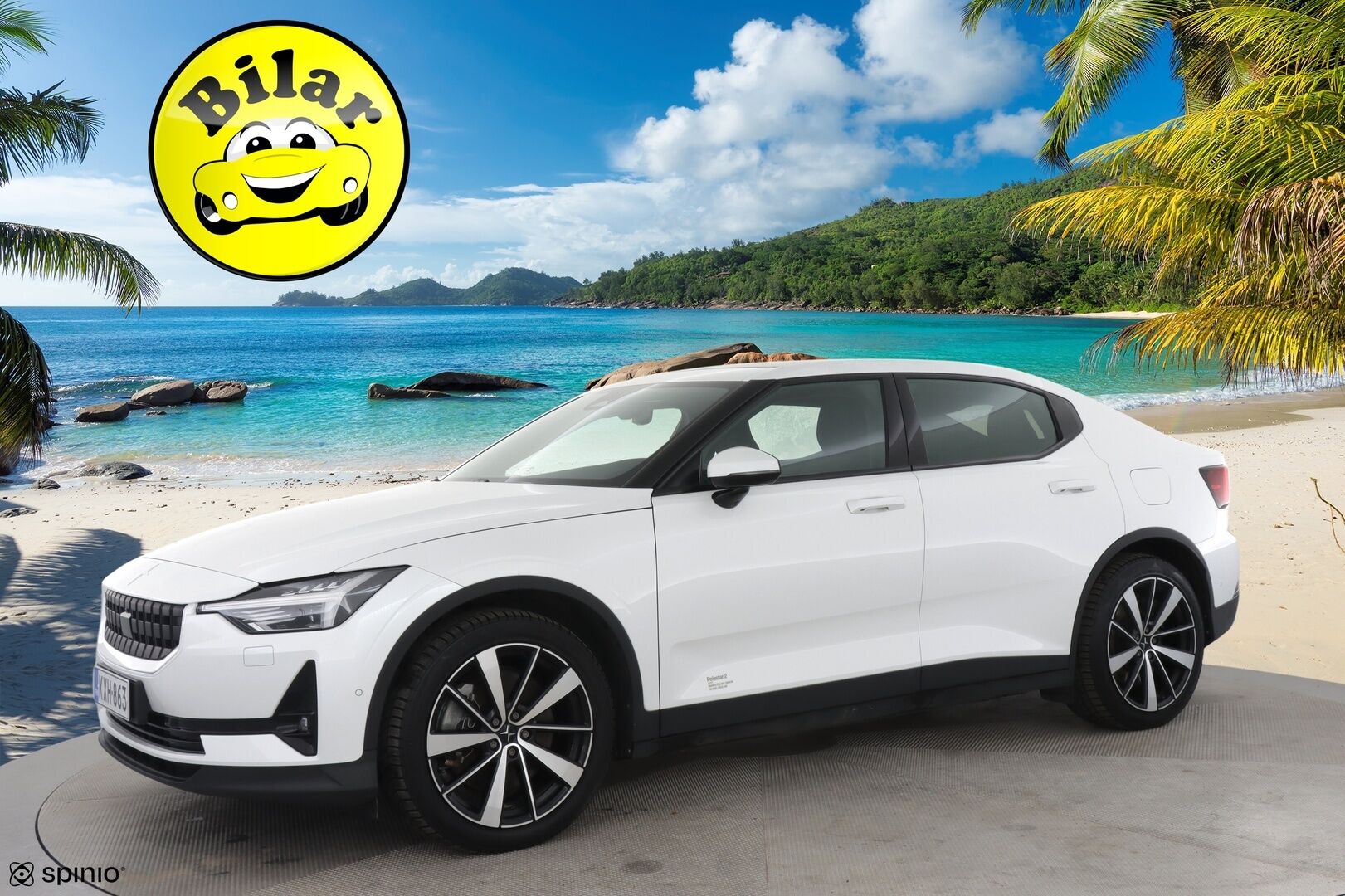 Polestar 2 2021 Launch Edition, 300kW, 78kWh - | H&K | Pilot Plus! | 2x Renkaat Aluilla! | Pixel LED ! | Huippu yksilö! |