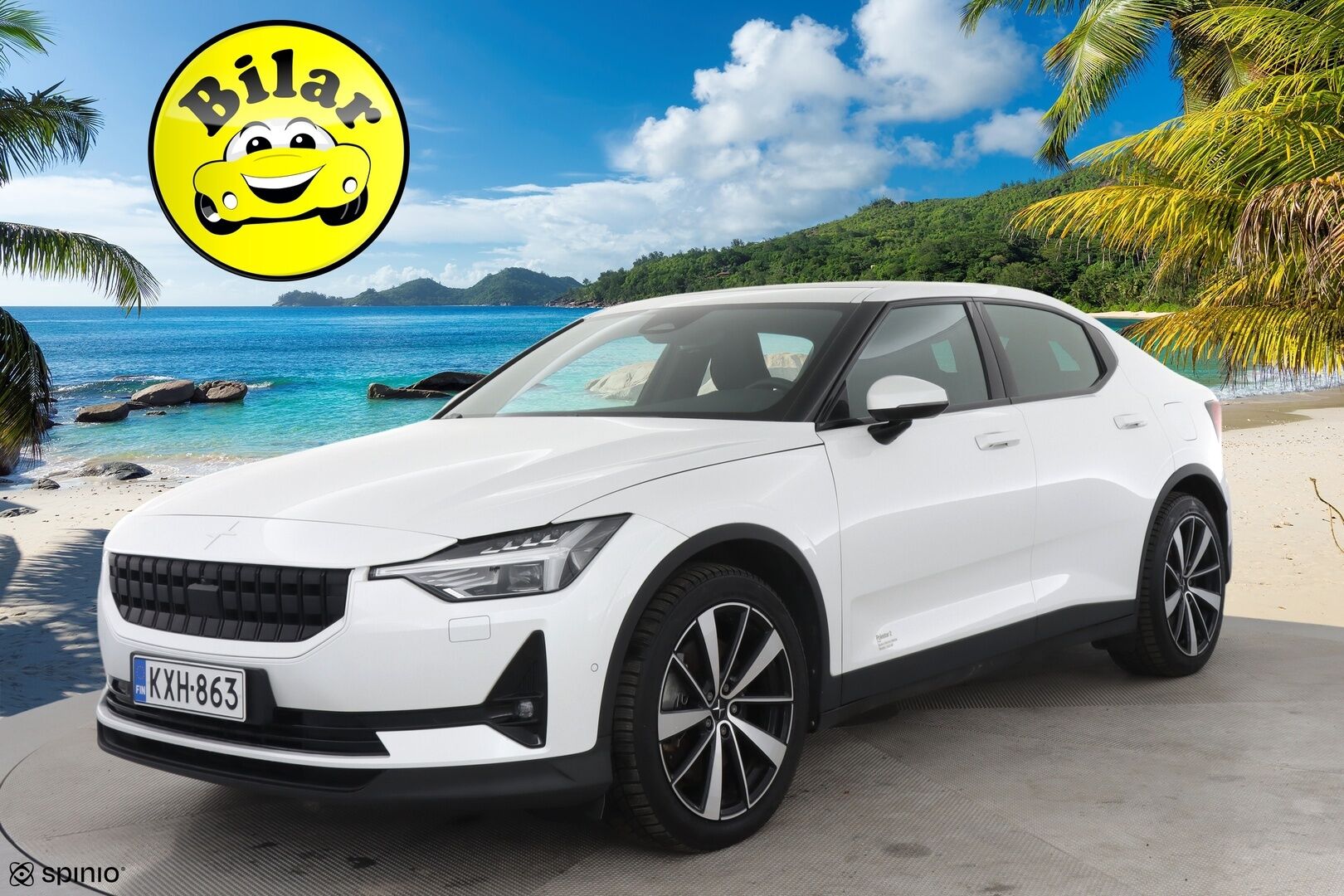 Polestar 2 2021 Launch Edition, 300kW, 78kWh - | H&K | Pilot Plus! | 2x Renkaat Aluilla! | Pixel LED ! | Huippu yksilö! |