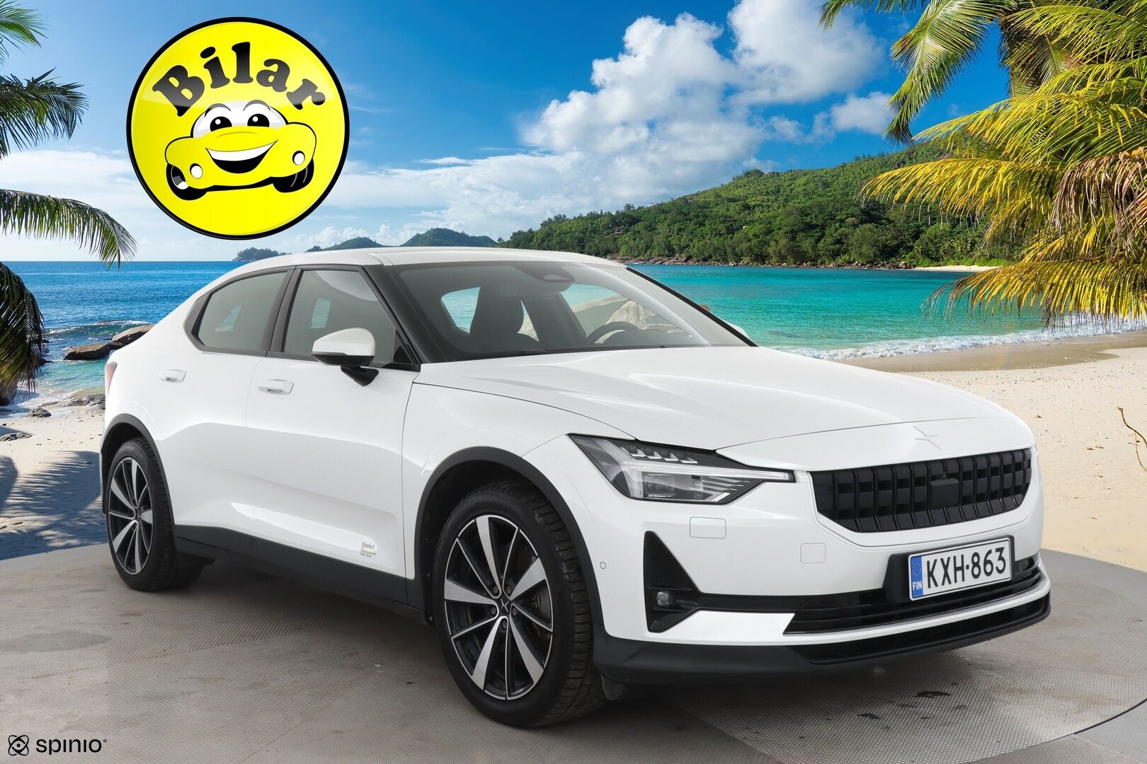 Polestar 2 2021 Launch Edition, 300kW, 78kWh - | H&K | Pilot Plus! | 2x Renkaat Aluilla! | Pixel LED ! | Huippu yksilö! |