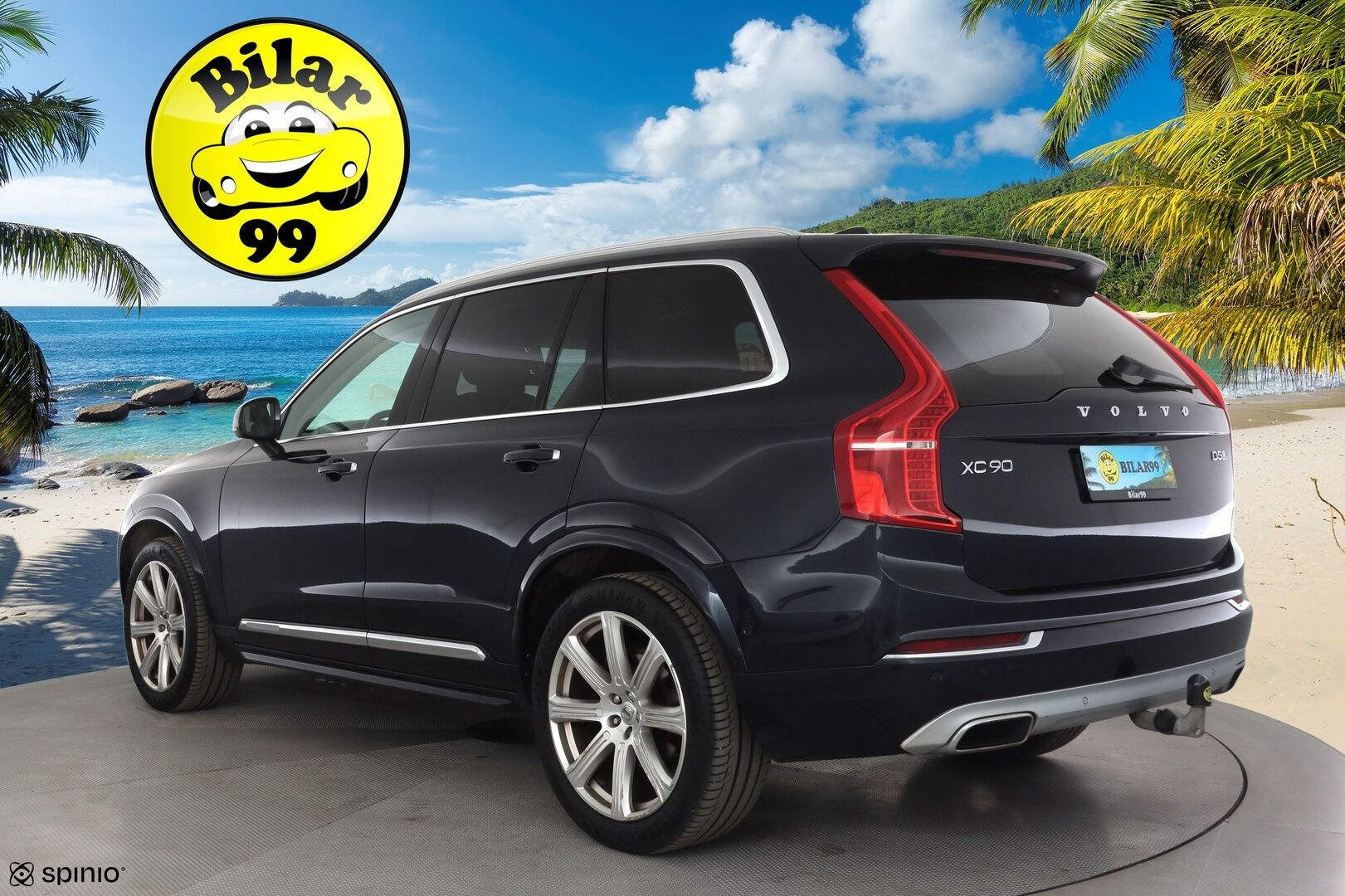 Volvo XC90 2016 D5 AWD Inscription * Pilot assist / Koukku / Webasto / Panorama / HUD / B&W / Muistipenkit / P.Kamera / Keyless / Sporttinahat * - Kovilla kamoilla oleva ei AD-Blue Volvo!