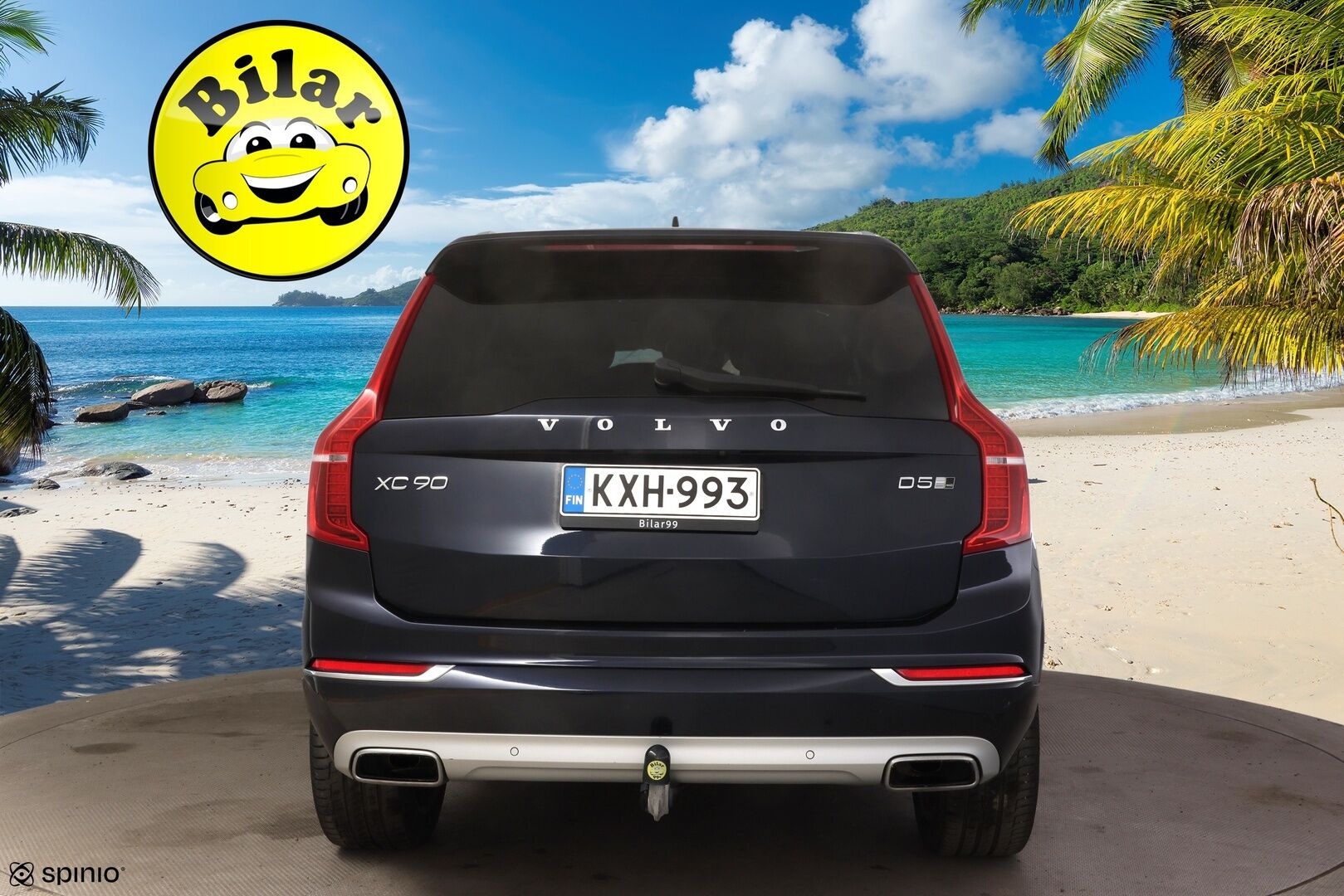 Volvo XC90 2016 D5 AWD Inscription aut - | 7-P. | B&W | Muistipenkit | HUD | Pilot Assist | Panorama | Koukku | Webasto | P.Kamera | Keyless | Sporttinahat | Ei-Adblue |