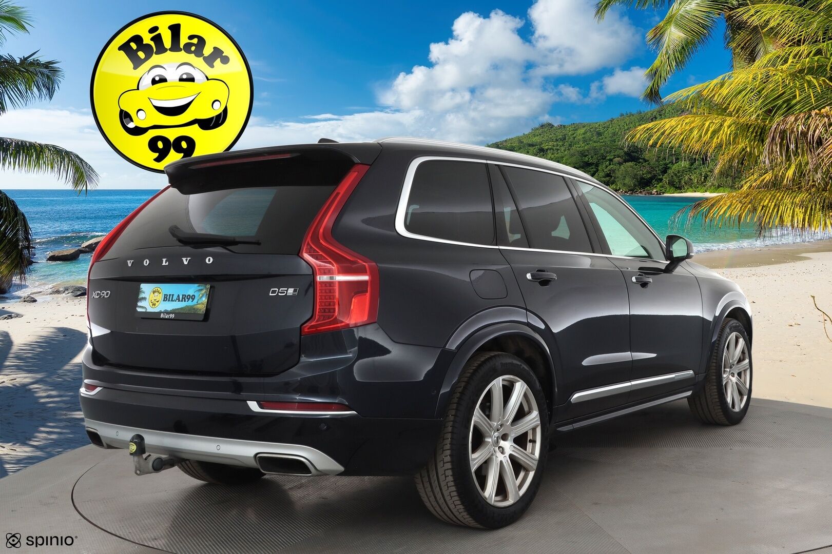 Volvo XC90 2016 D5 AWD Inscription * Pilot assist / Koukku / Webasto / Panorama / HUD / B&W / Muistipenkit / P.Kamera / Keyless / Sporttinahat * - Kovilla kamoilla oleva ei AD-Blue Volvo!