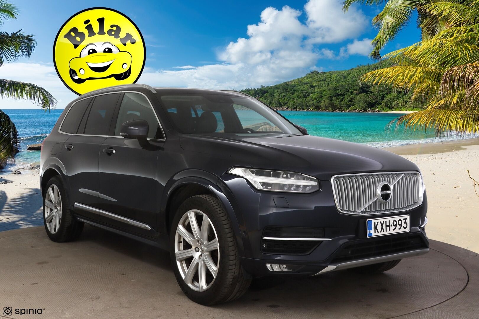 Volvo XC90 2016 D5 AWD Inscription aut - | 7-P. | B&W | Muistipenkit | HUD | Pilot Assist | Panorama | Koukku | Webasto | P.Kamera | Keyless | Sporttinahat | Ei-Adblue |