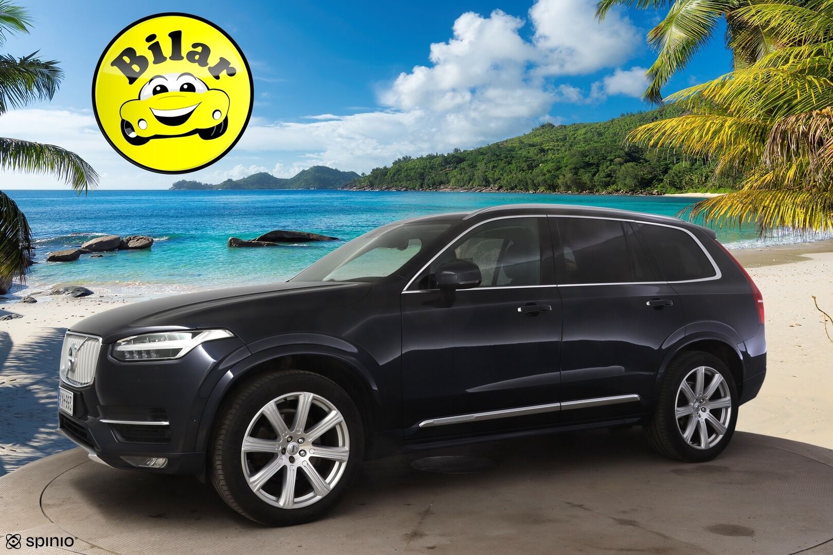 Volvo XC90 2016 D5 AWD Inscription aut - | 7-P. | B&W | Muistipenkit | HUD | Pilot Assist | Panorama | Koukku | Webasto | P.Kamera | Keyless | Sporttinahat | Ei-Adblue |