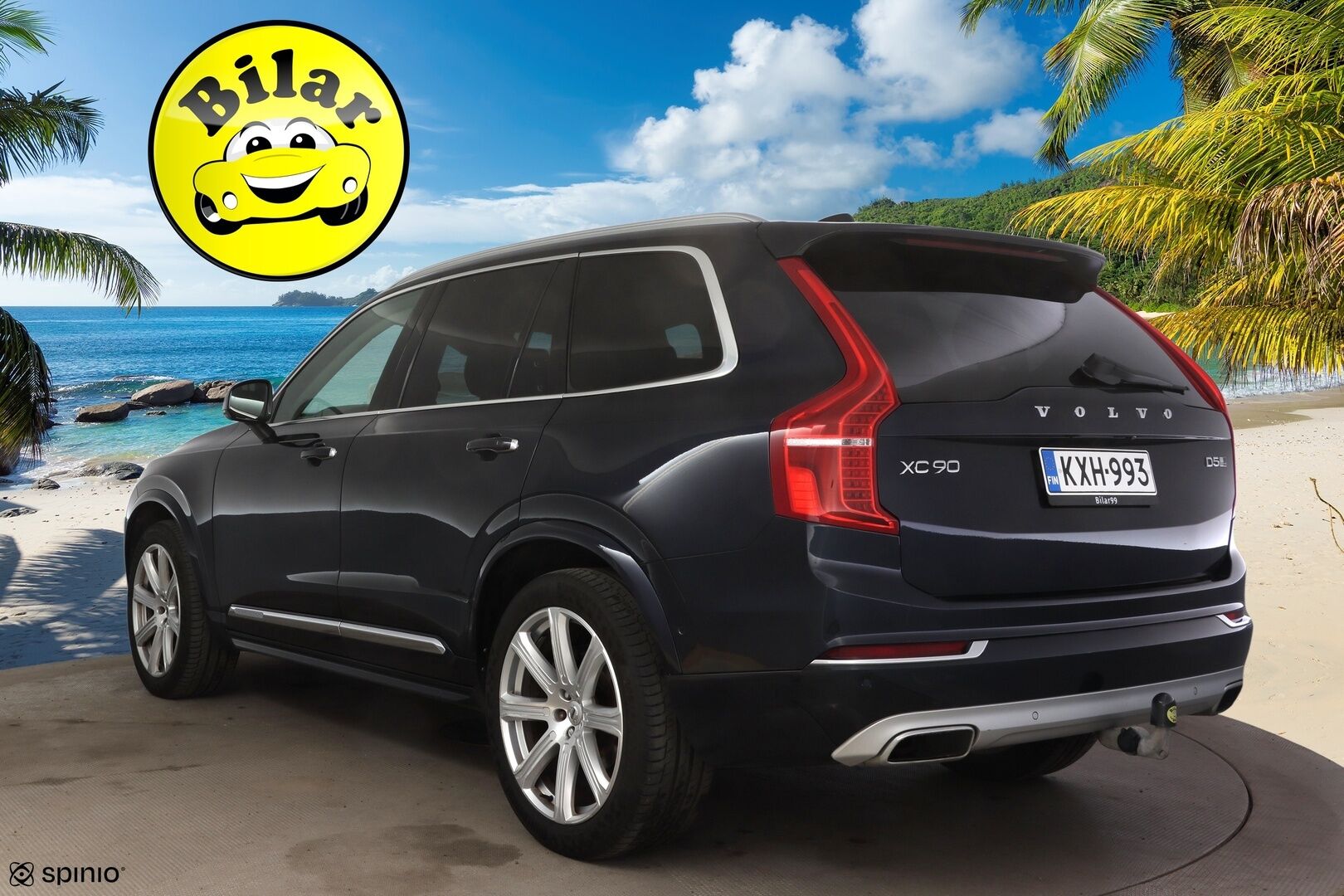 Volvo XC90 2016 D5 AWD Inscription aut - | 7-P. | B&W | Muistipenkit | HUD | Pilot Assist | Panorama | Koukku | Webasto | P.Kamera | Keyless | Sporttinahat | Ei-Adblue |