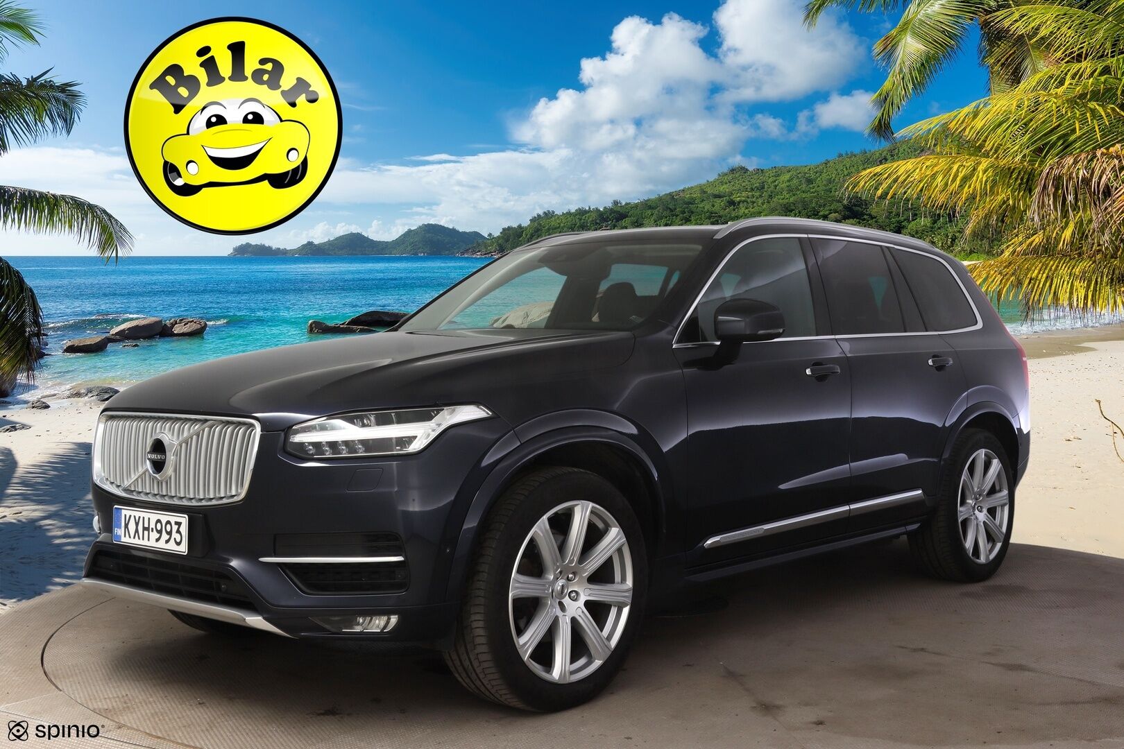 Volvo XC90 2016 D5 AWD Inscription aut - | 7-P. | B&W | Muistipenkit | HUD | Pilot Assist | Panorama | Koukku | Webasto | P.Kamera | Keyless | Sporttinahat | Ei-Adblue |