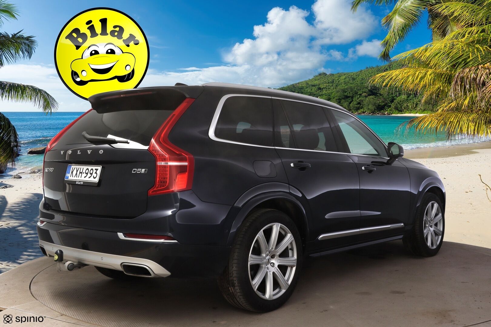 Volvo XC90 2016 D5 AWD Inscription aut - | 7-P. | B&W | Muistipenkit | HUD | Pilot Assist | Panorama | Koukku | Webasto | P.Kamera | Keyless | Sporttinahat | Ei-Adblue |