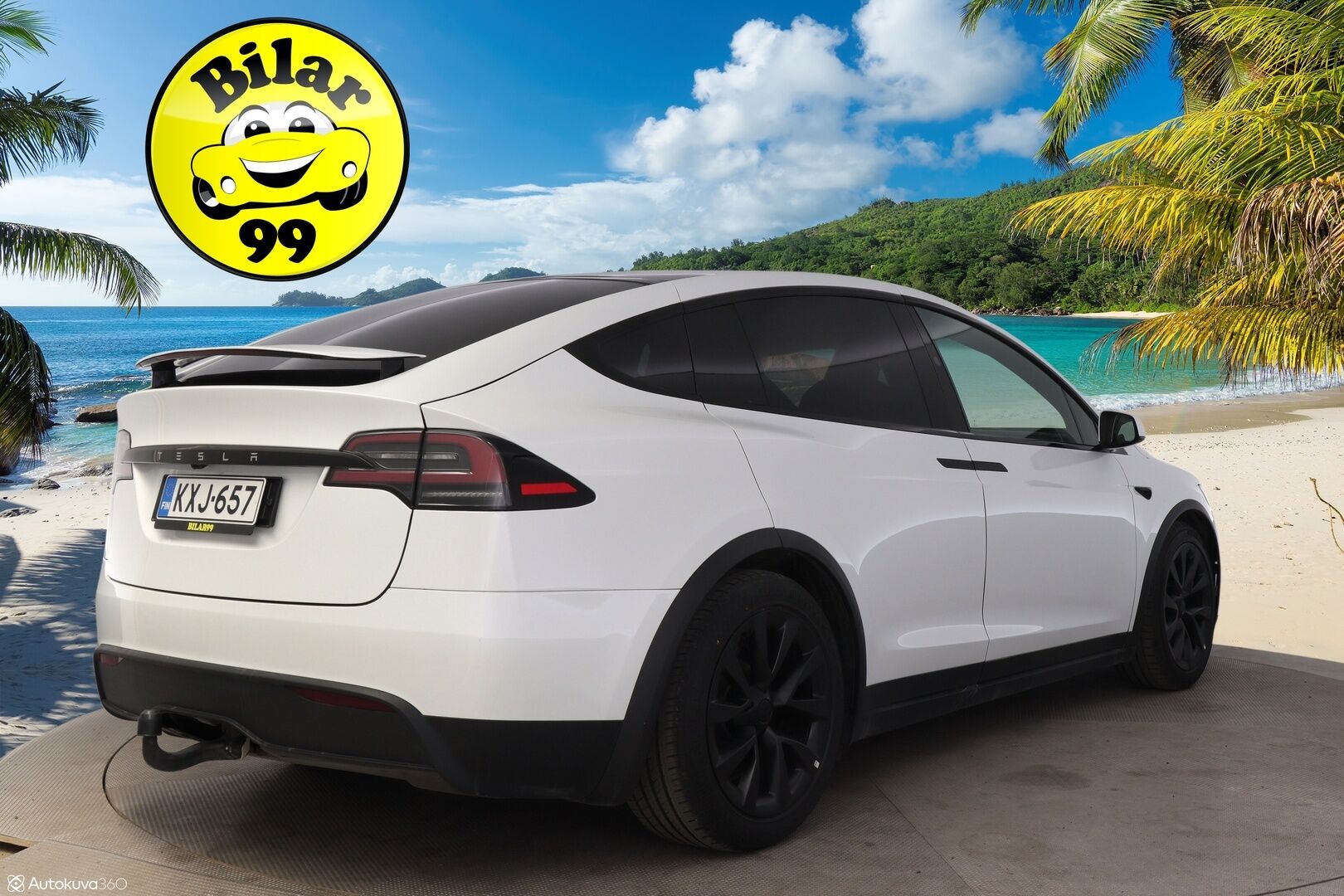 TESLA MODEL X 2023 Long Range *6p. / Koukku / Lämpöpumppu / Autopilot / Ilma-alusta / Premium Audio / Ilmastoidut sähkönahat / 2x renkaat* - 2,99 % KORKOTARJOUS TÄHÄN AUTOON - Tilava 1-omisteinen Tesla! / Koukullinen Suomi-auto*
