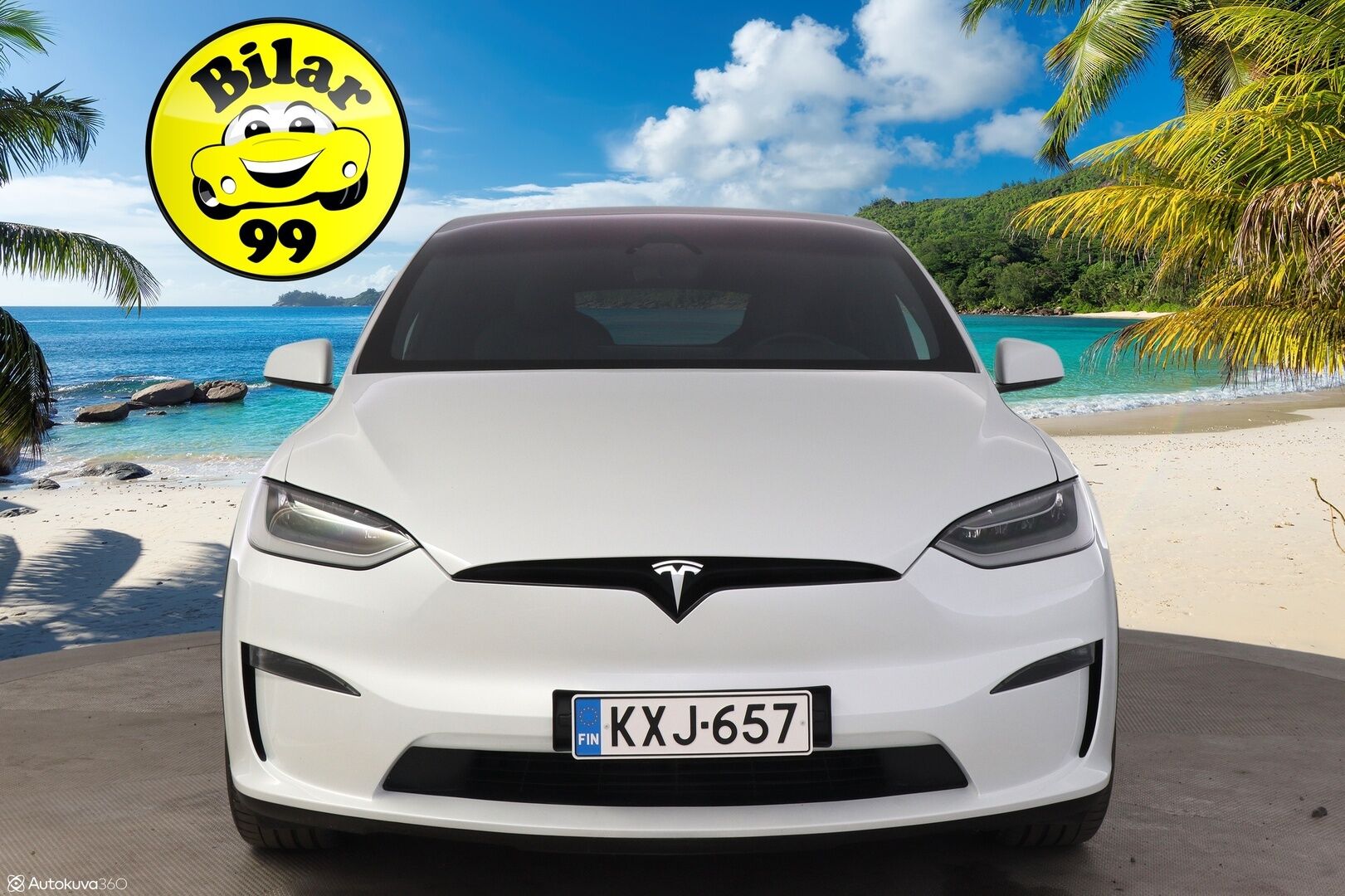 TESLA MODEL X 2023 Long Range *6p. / Koukku / Lämpöpumppu / Autopilot / Ilma-alusta / Premium Audio / Ilmastoidut sähkönahat / 2x renkaat* - 2,99 % KORKOTARJOUS TÄHÄN AUTOON - Tilava 1-omisteinen Tesla! / Koukullinen Suomi-auto*