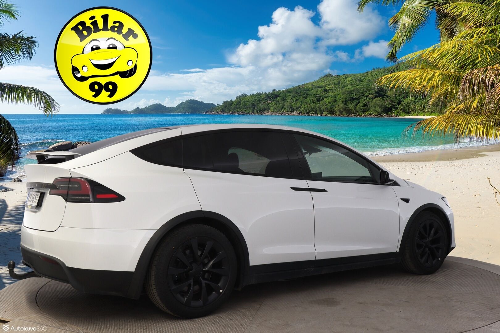 TESLA MODEL X 2023 Long Range *6p. / Koukku / Lämpöpumppu / Autopilot / Ilma-alusta / Premium Audio / Ilmastoidut sähkönahat / 2x renkaat* - 2,99 % KORKOTARJOUS TÄHÄN AUTOON - Tilava 1-omisteinen Tesla! / Koukullinen Suomi-auto*