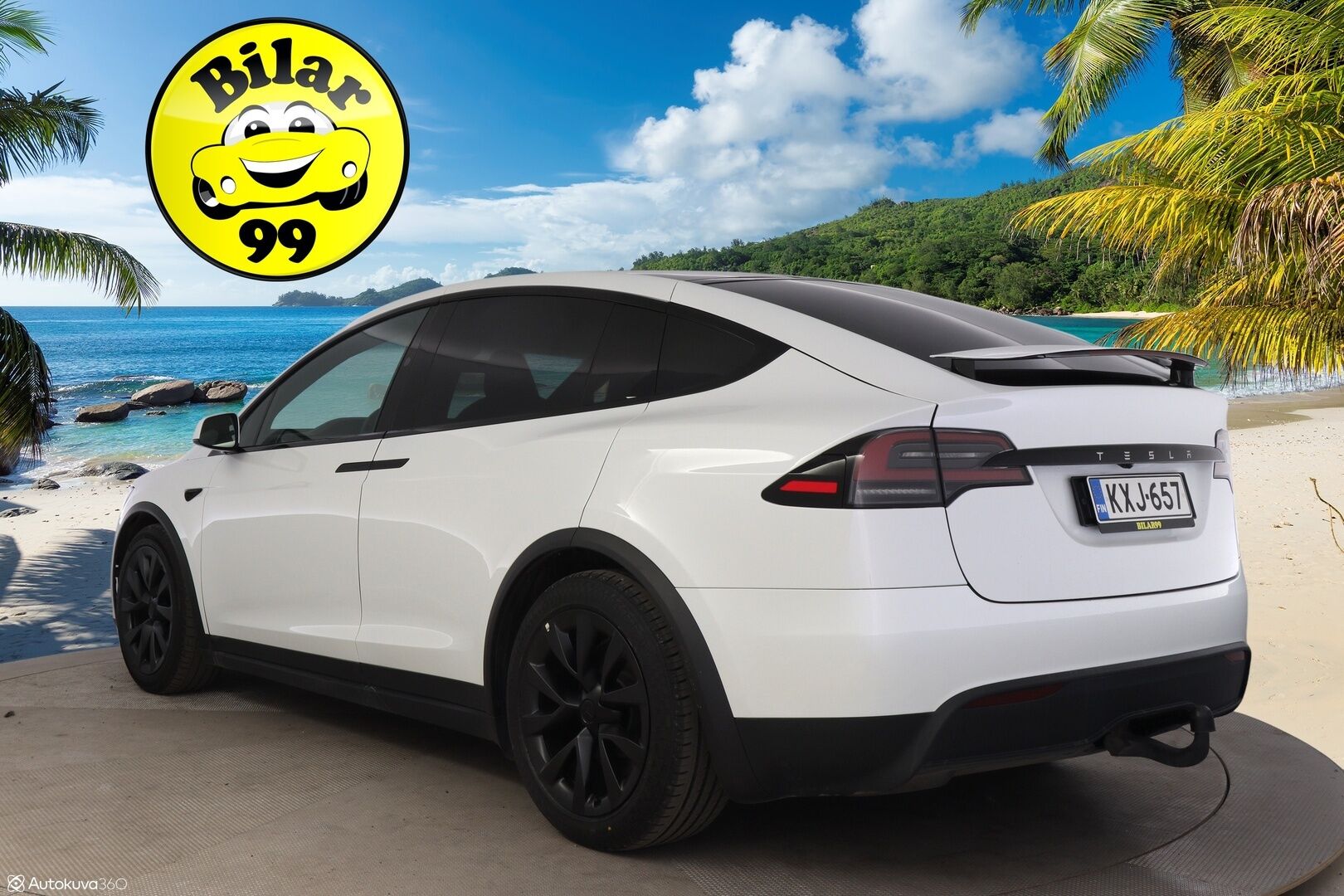 TESLA MODEL X 2023 Long Range *6p. / Koukku / Lämpöpumppu / Autopilot / Ilma-alusta / Premium Audio / Ilmastoidut sähkönahat / 2x renkaat* - 2,99 % KORKOTARJOUS TÄHÄN AUTOON - Tilava 1-omisteinen Tesla! / Koukullinen Suomi-auto*