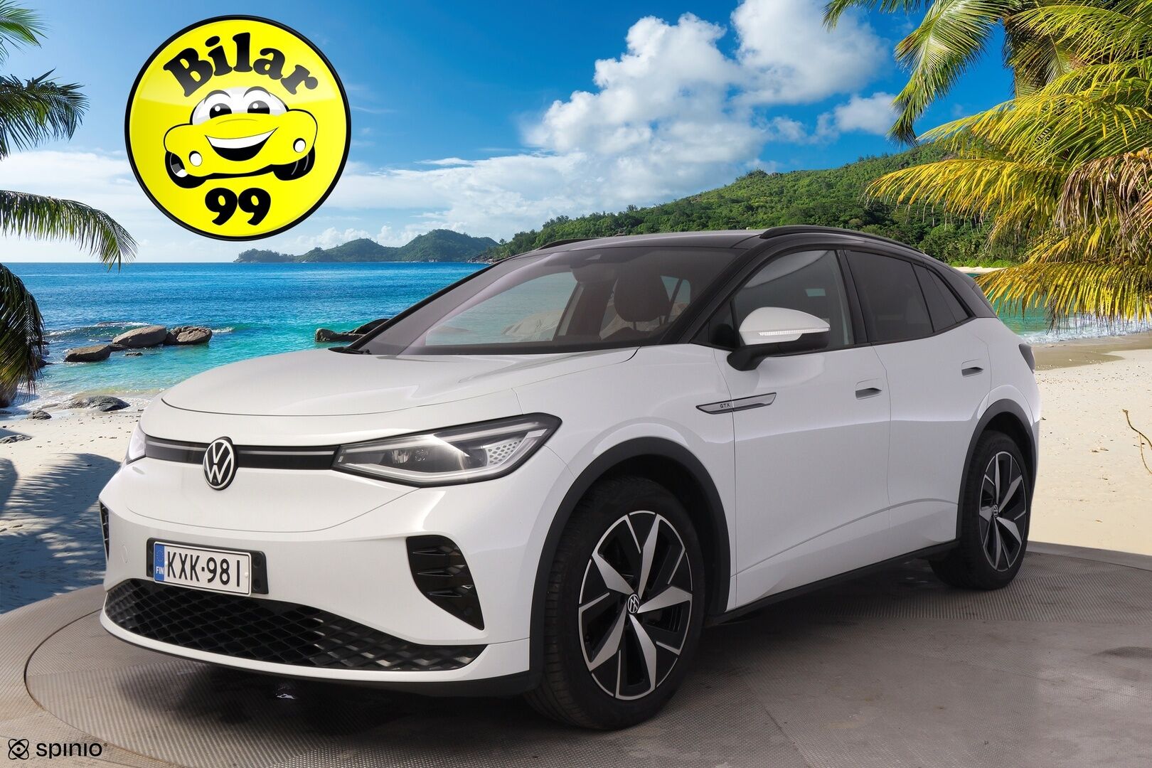 Volkswagen ID.4 2022 GTX Dual Motor AWD Business, akku 82 kWh *ACC / 360-kamera / Puolinahat / Navi / Lasikatto / KeyLessGo / IQ Light* - Soh 90,2% / Kahdet vanteet / Nokian nastat! / Siistikuntoinen 