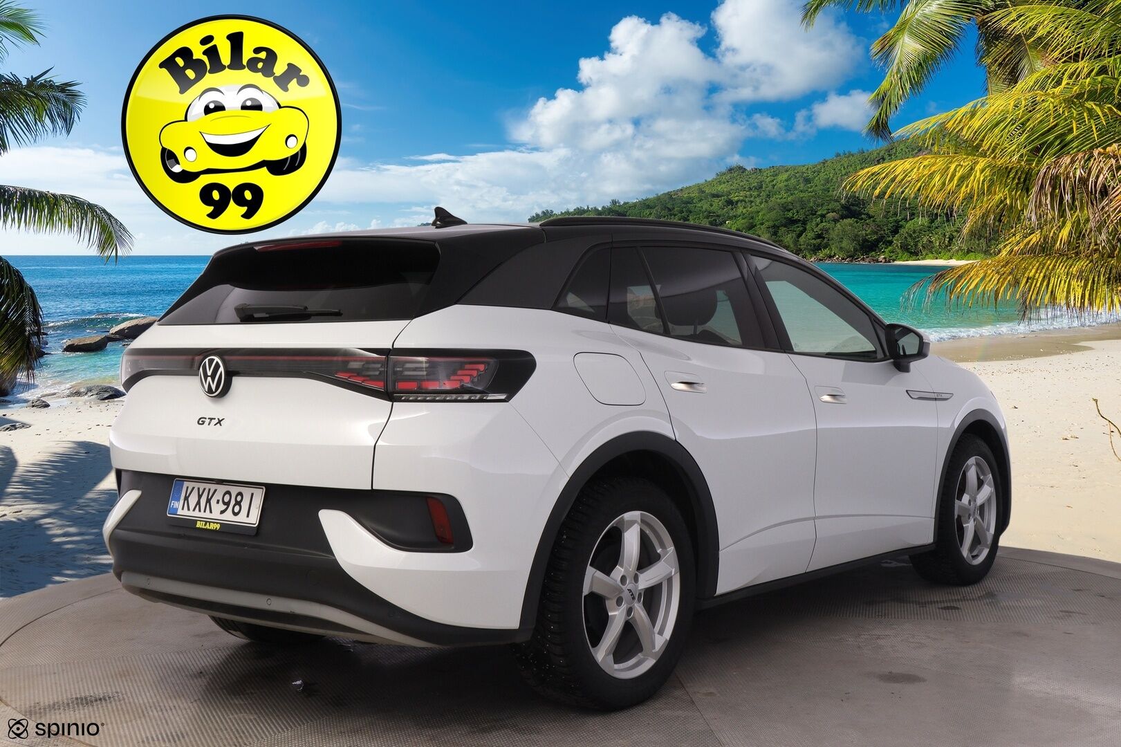 Volkswagen ID.4 2022 GTX Dual Motor AWD Business, akku 82 kWh *ACC / 360-kamera / Puolinahat / Navi / Lasikatto / KeyLessGo / IQ Light* - Soh 90,2% / Kahdet vanteet / Nokian nastat! / Siistikuntoinen 