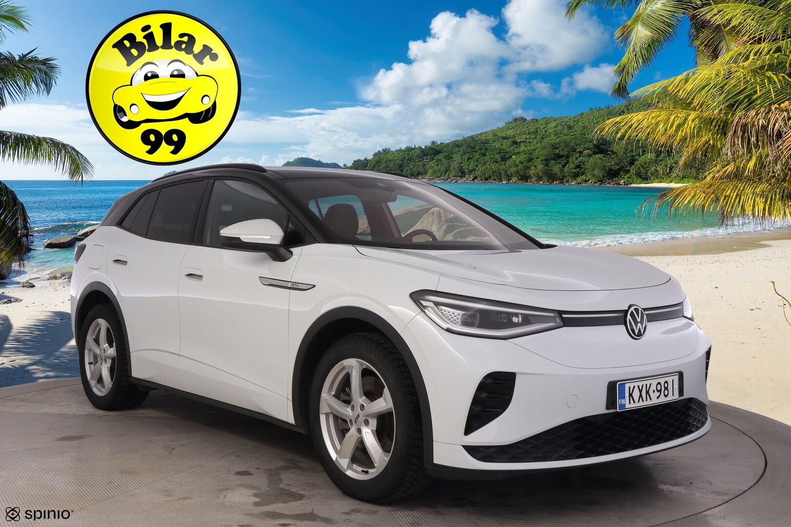 Volkswagen ID.4 2022 GTX Dual Motor AWD Business, akku 82 kWh *ACC / 360-kamera / Puolinahat / Navi / Lasikatto / KeyLessGo / IQ Light* - Soh 90,2% / Kahdet vanteet / Nokian nastat! / Siistikuntoinen 