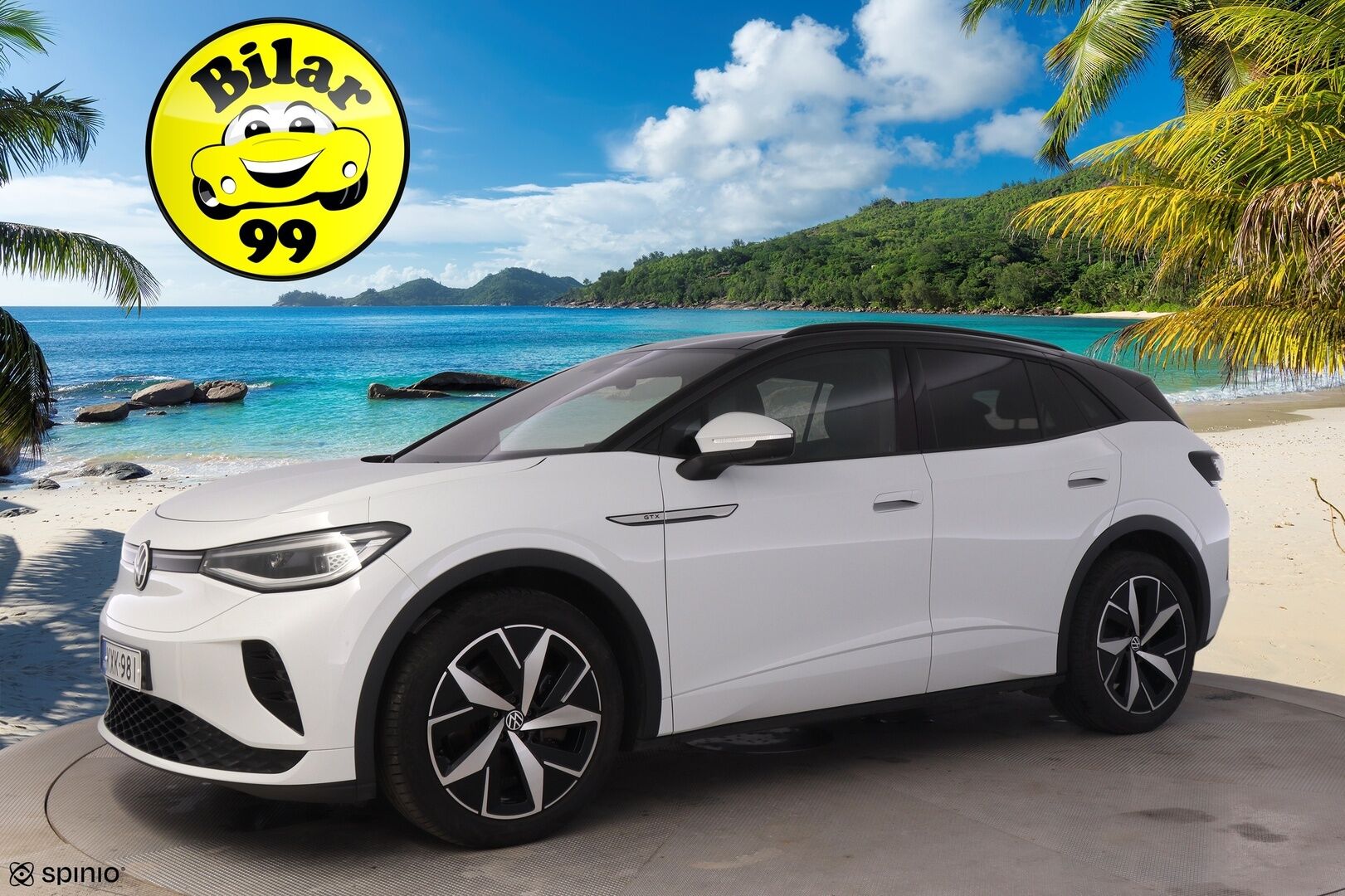 Volkswagen ID.4 2022 GTX Dual Motor AWD Business, akku 82 kWh *ACC / 360-kamera / Puolinahat / Navi / Lasikatto / KeyLessGo / IQ Light* - Soh 90,2% / Kahdet vanteet / Nokian nastat! / Siistikuntoinen 