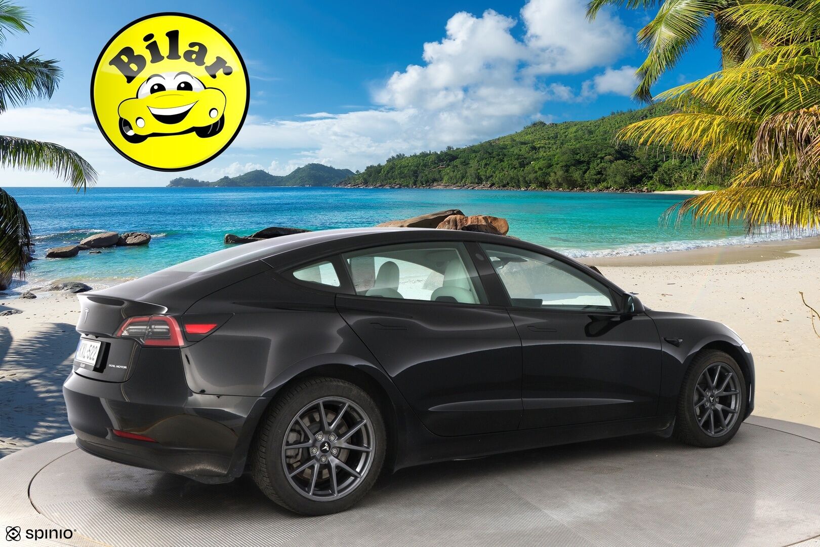 Tesla Model 3 2022 Long Range AWD - Valkoiset Nahat | Premium Audio | ILP | ACC | Lasikatto | Matrix LED | Peruutuskamera | 2x Renkaat Aluvantein | Juuri tullut Tampereelle!