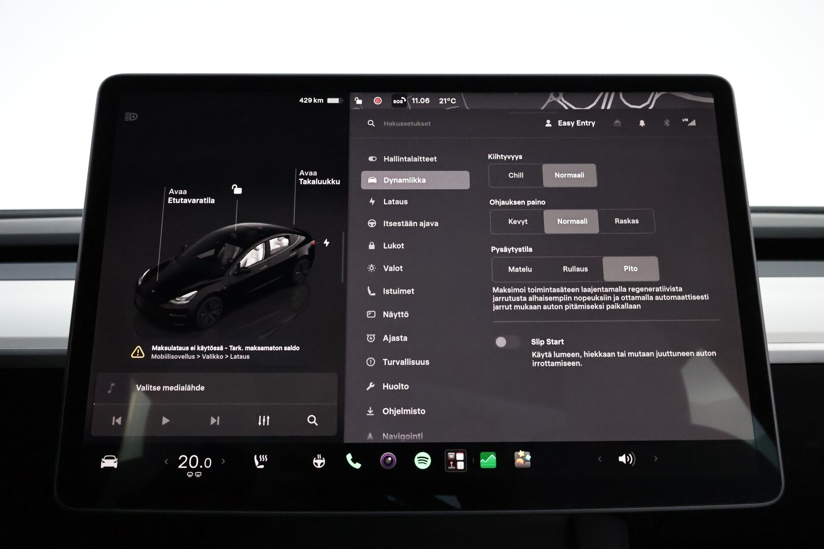 Tesla Model 3 2022 Long Range AWD - Valkoiset Nahat | Premium Audio | ILP | ACC | Lasikatto | Matrix LED | Peruutuskamera | 2x Renkaat Aluvantein | Juuri tullut Tampereelle!