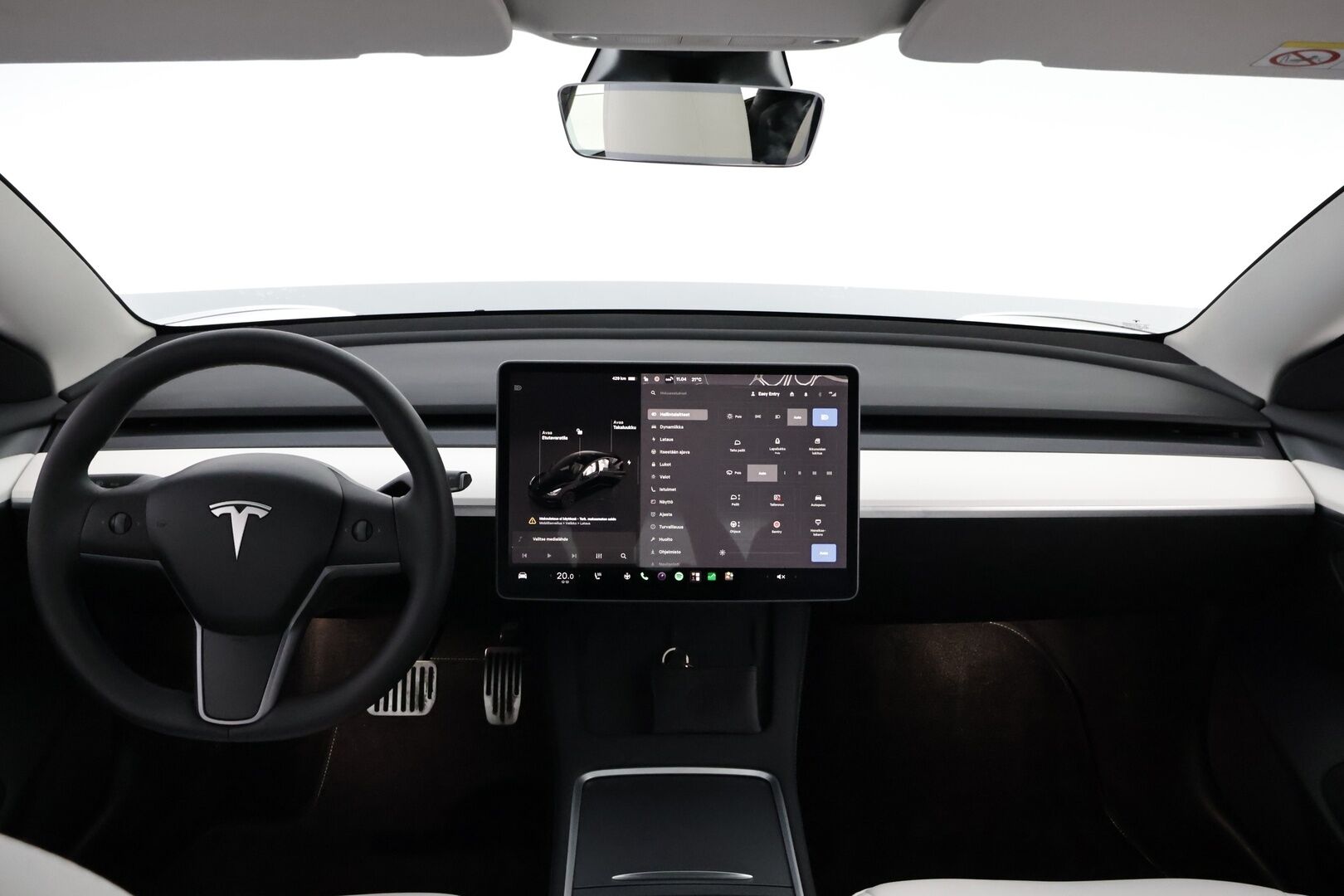 Tesla Model 3 2022 Long Range AWD - Valkoiset Nahat | Premium Audio | ILP | ACC | Lasikatto | Matrix LED | Peruutuskamera | 2x Renkaat Aluvantein | Juuri tullut Tampereelle!